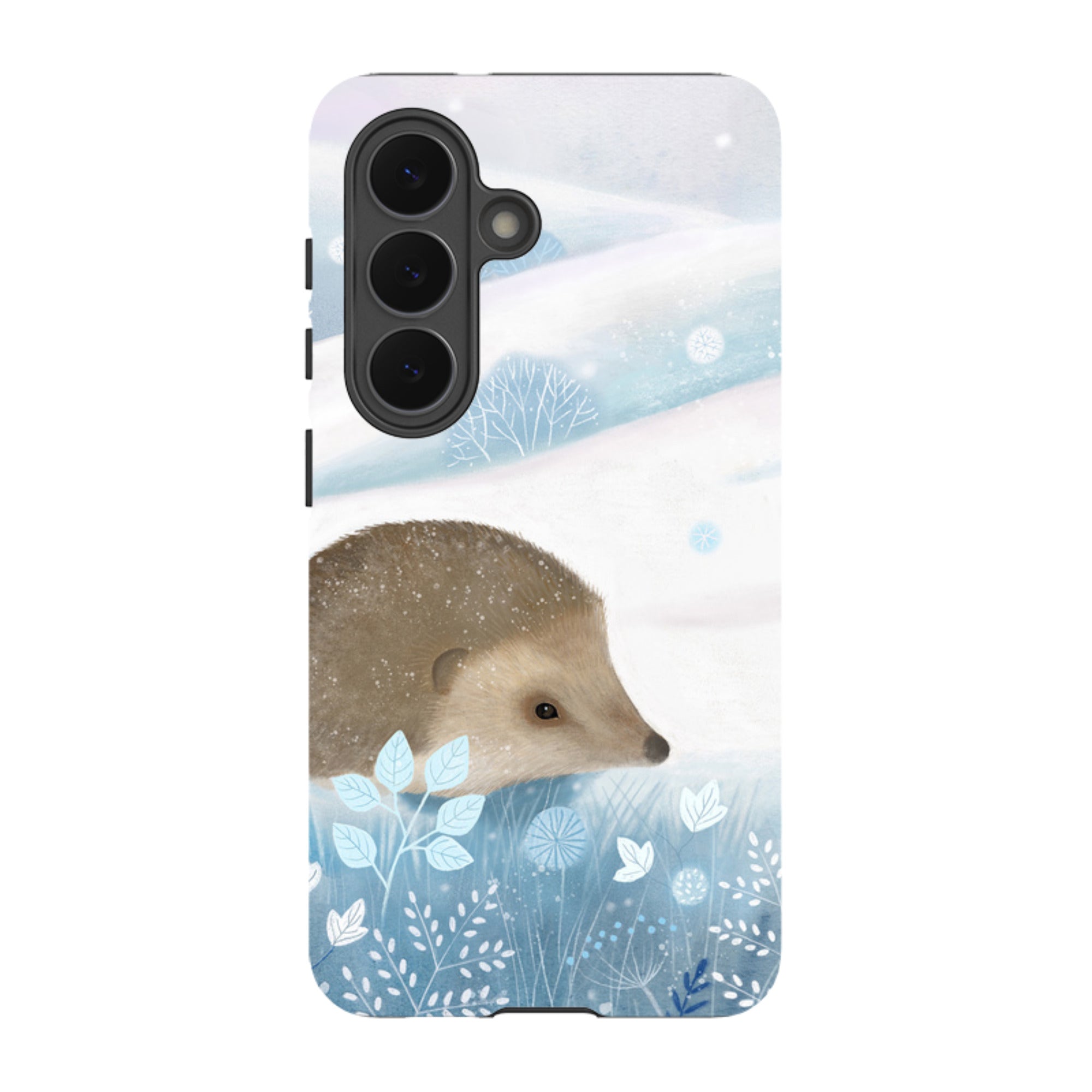 Samsung Tough Case - Winter Hedgehog By Bex Parkin