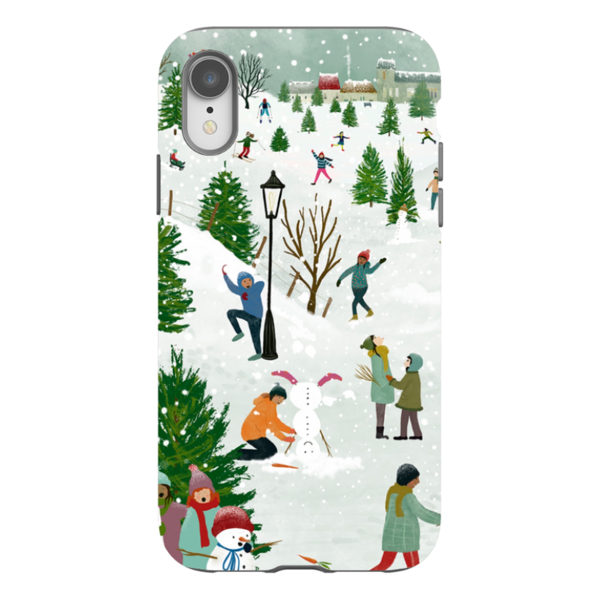 iPhone Tough Case - Let It Snow By Katherine Quinn