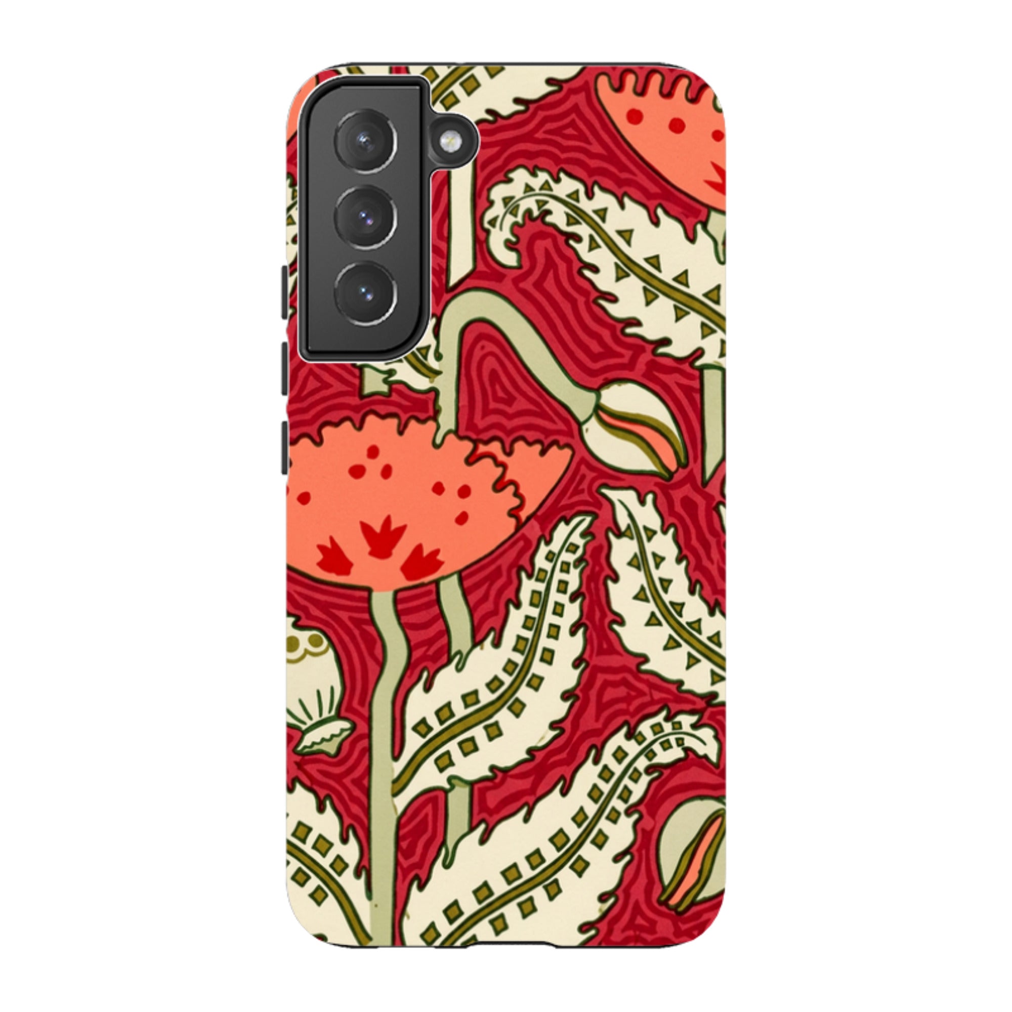 Samsung Tough Case - William Morris Red Floral