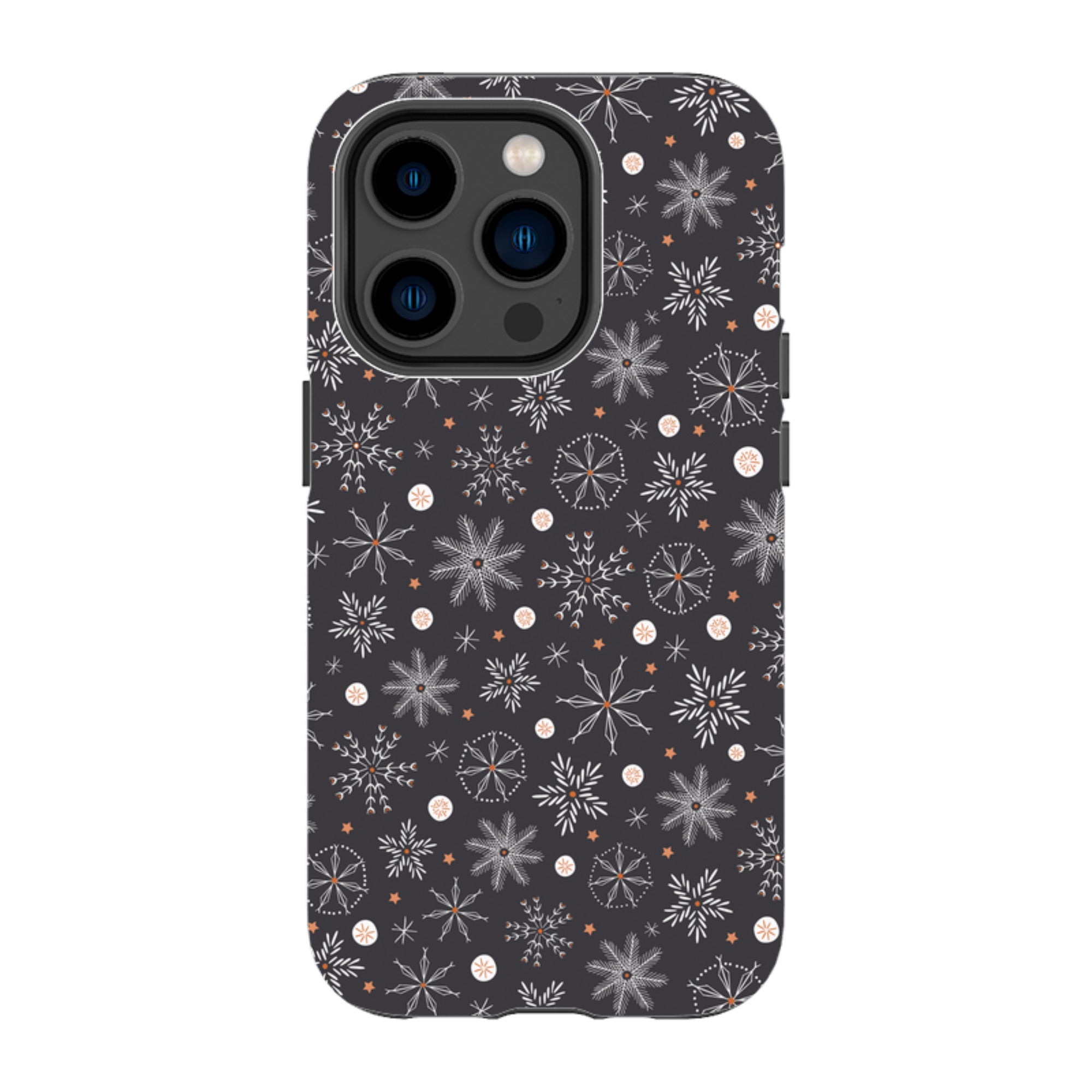 iPhone Tough Case - Christmas Snowflakes II By Ali Brookes