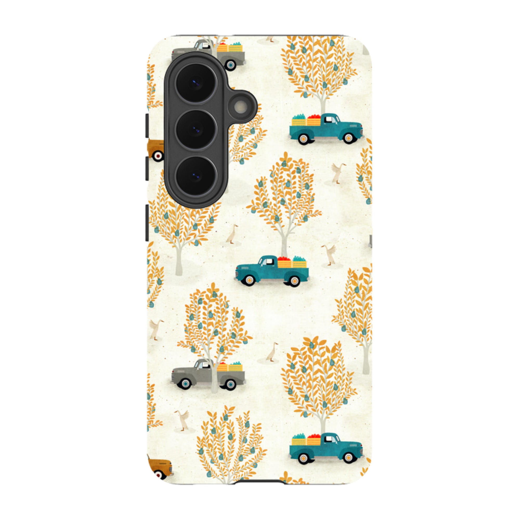 Samsung Tough Case - Pear Trees and Trucks By Katherine Quinn