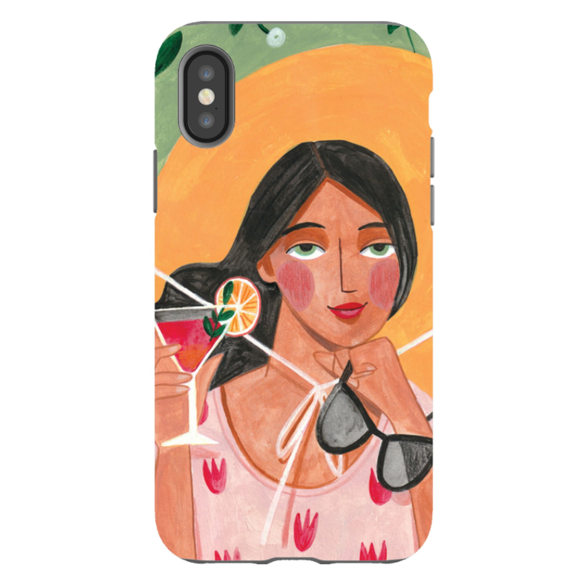 iPhone Tough Case - Cheers By Caroline Bonne Muller