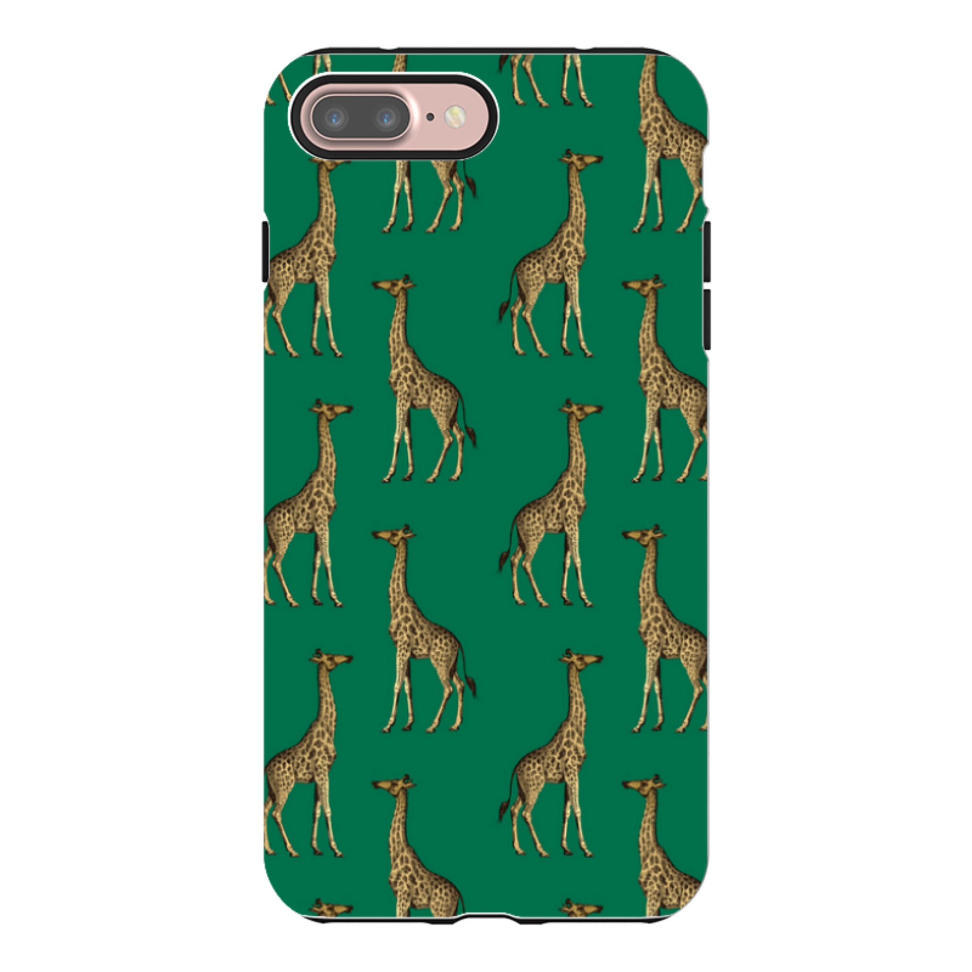 iPhone Tough Case - Green Giraffe