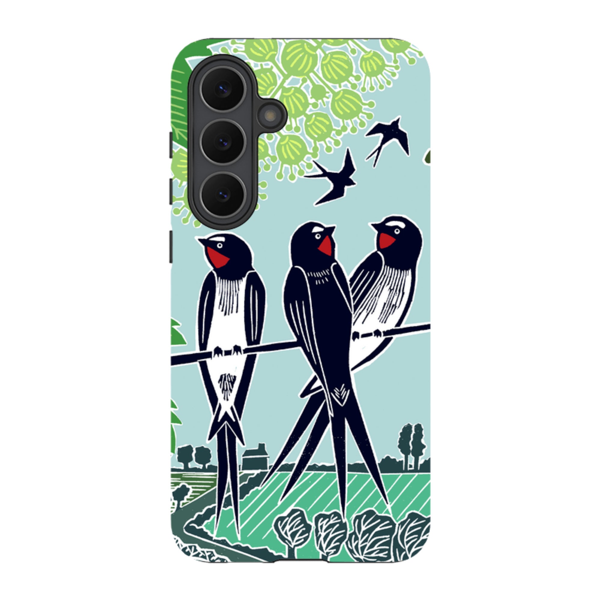 Samsung Tough Case - Swallows By Kate Heiss