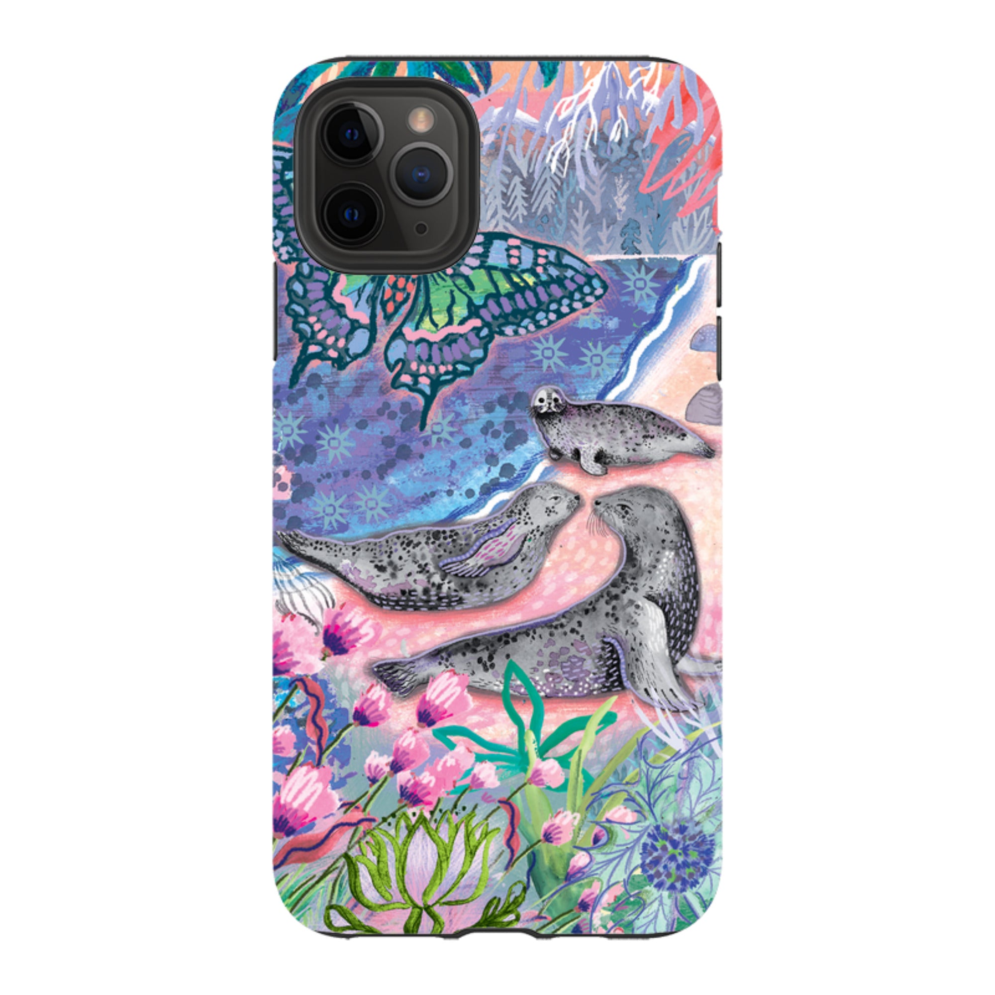 iPhone Case - Scenic Seals Of Norfolk By Emma Frances Grant