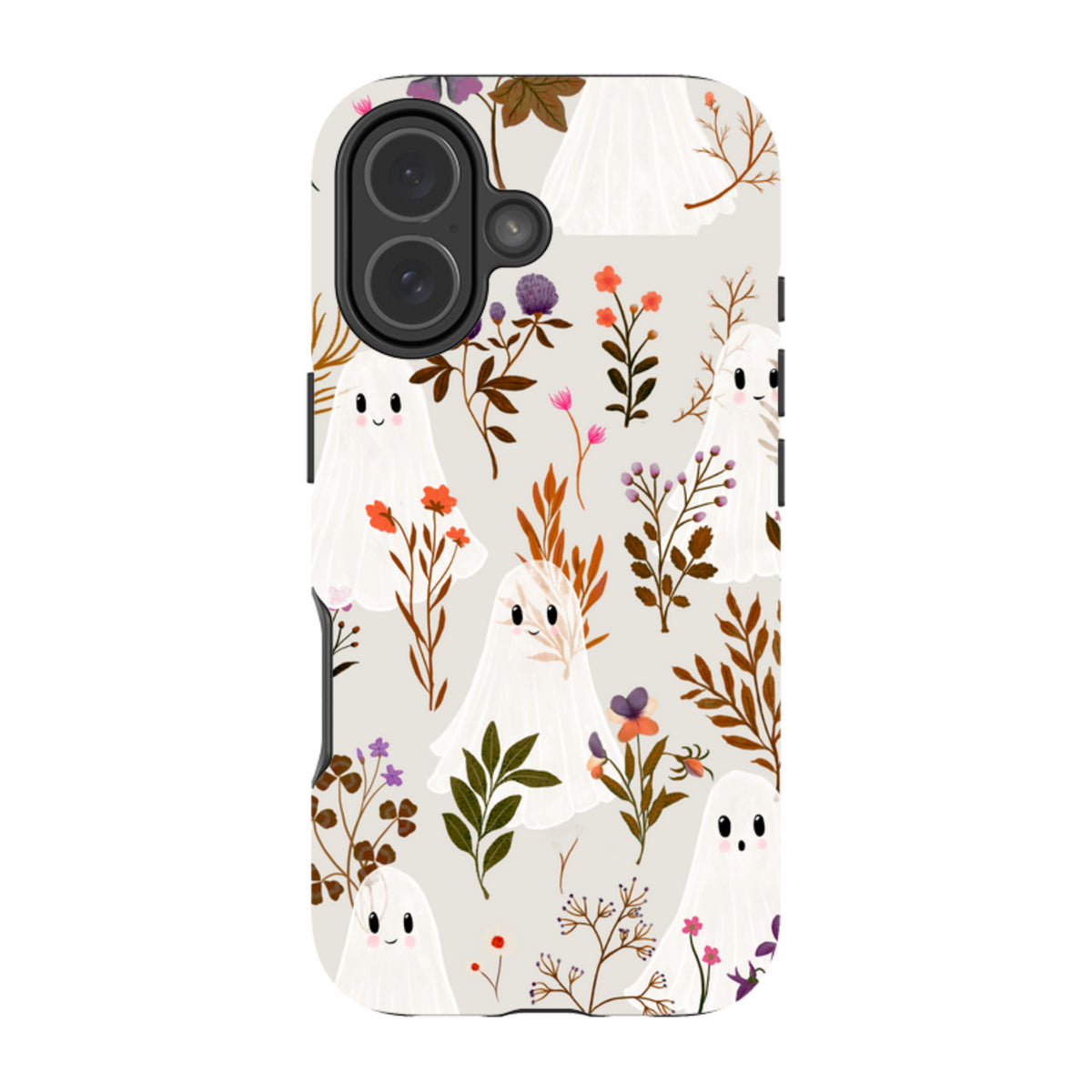 iPhone Tough Case - Ghost in the Garden - Stone By Katherine Quinn