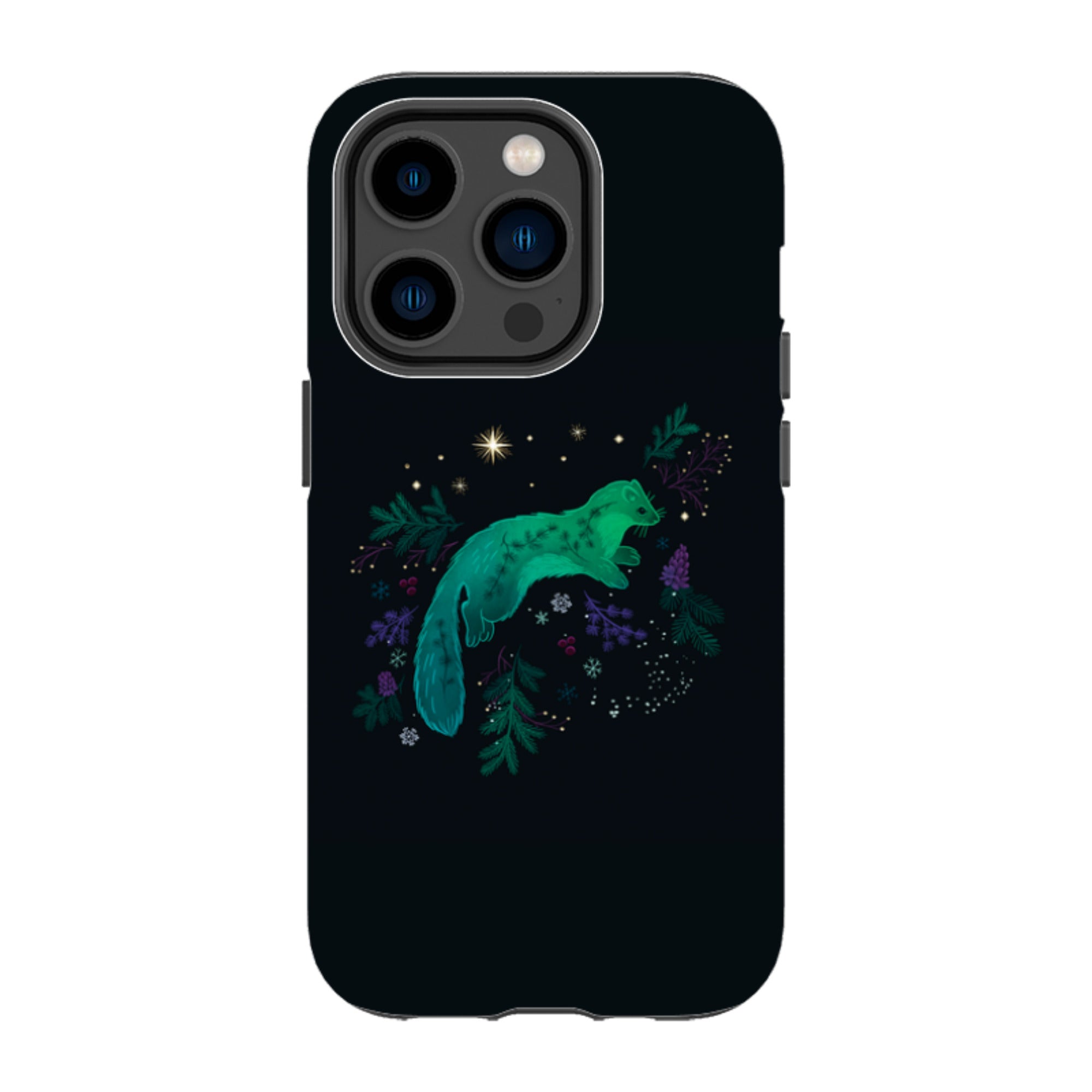 iPhone Tough Case - Pine Marten By Anna Stead