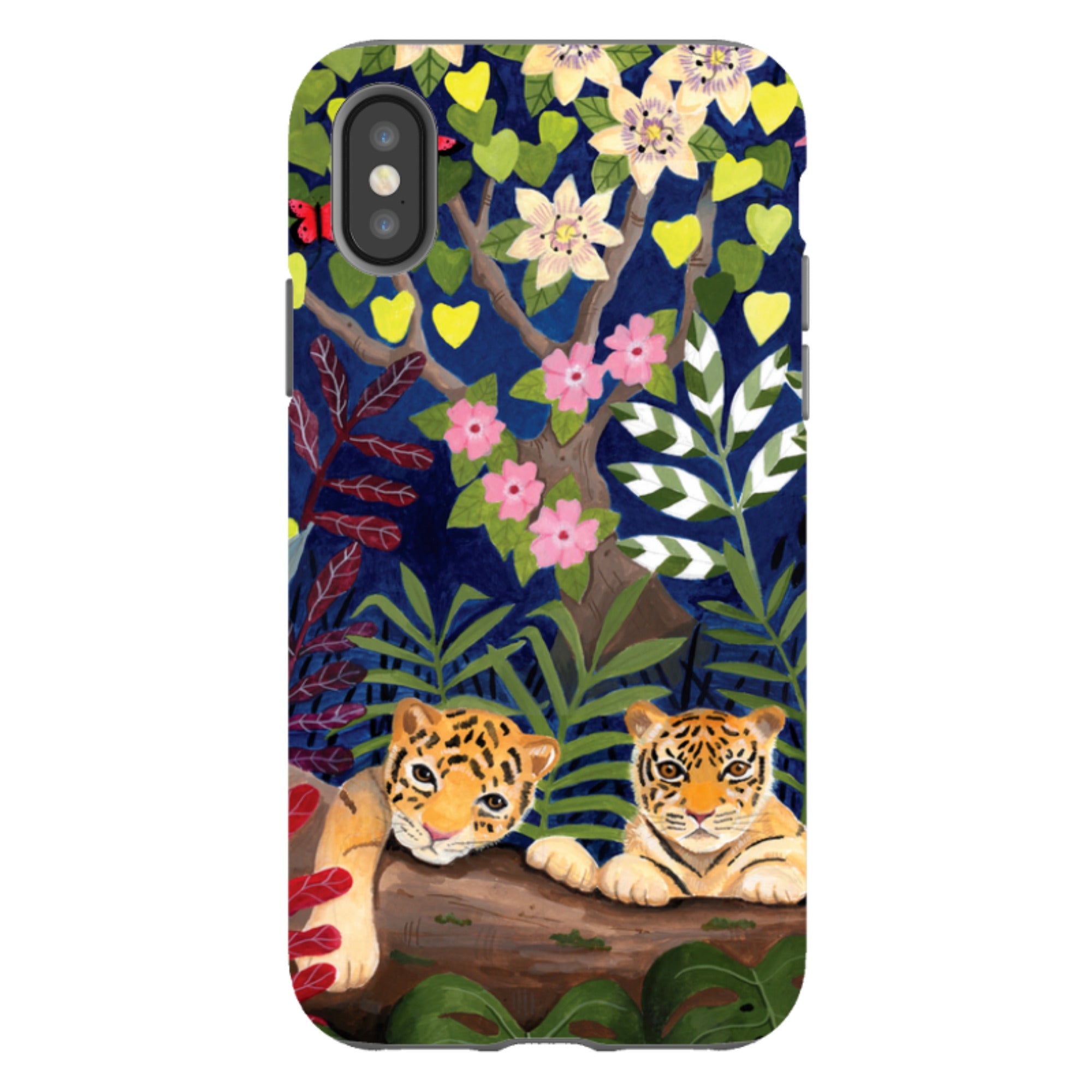 iPhone Tough Case - Tigers By Bex Parkin
