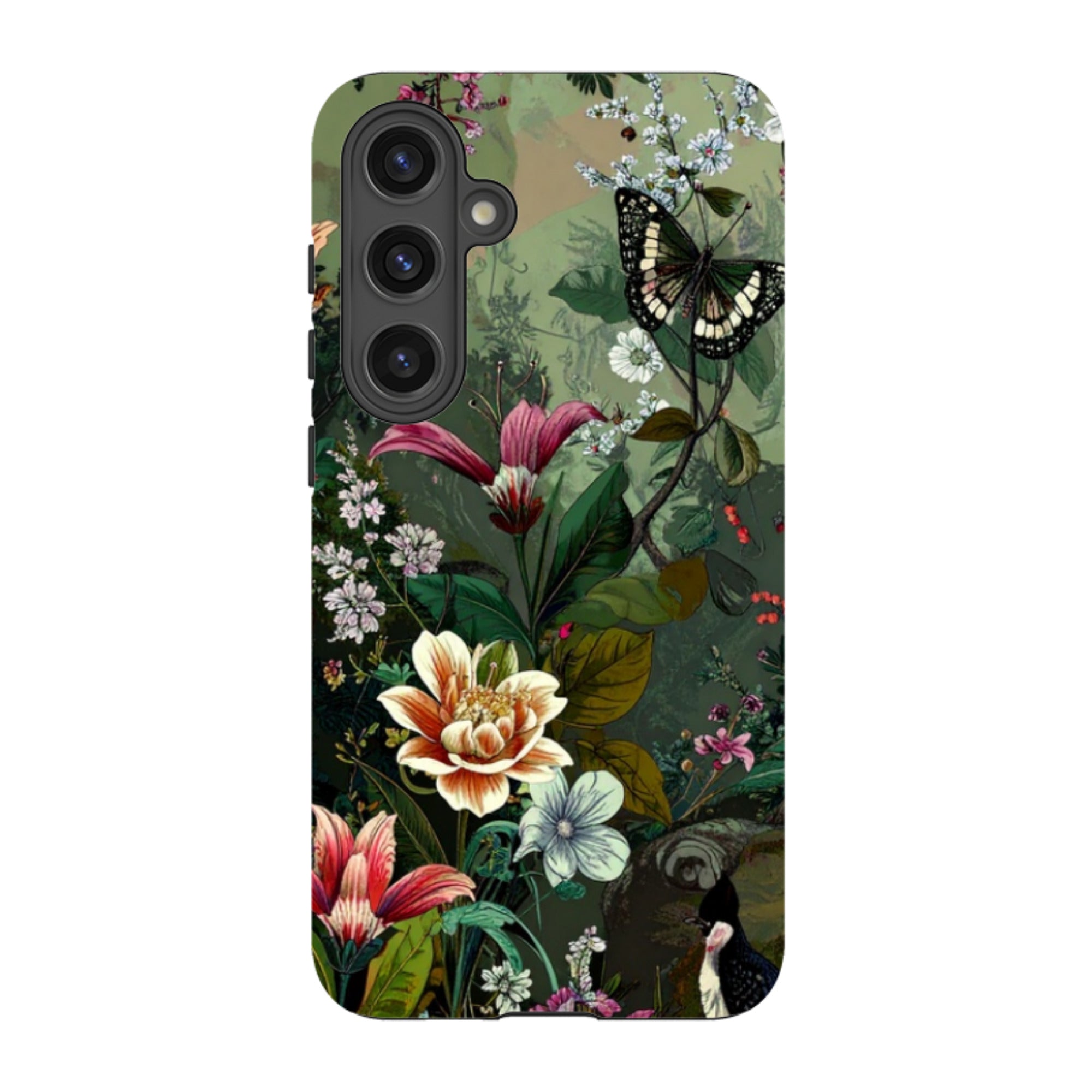 Samsung Tough Case - Green Vyne Butterfly