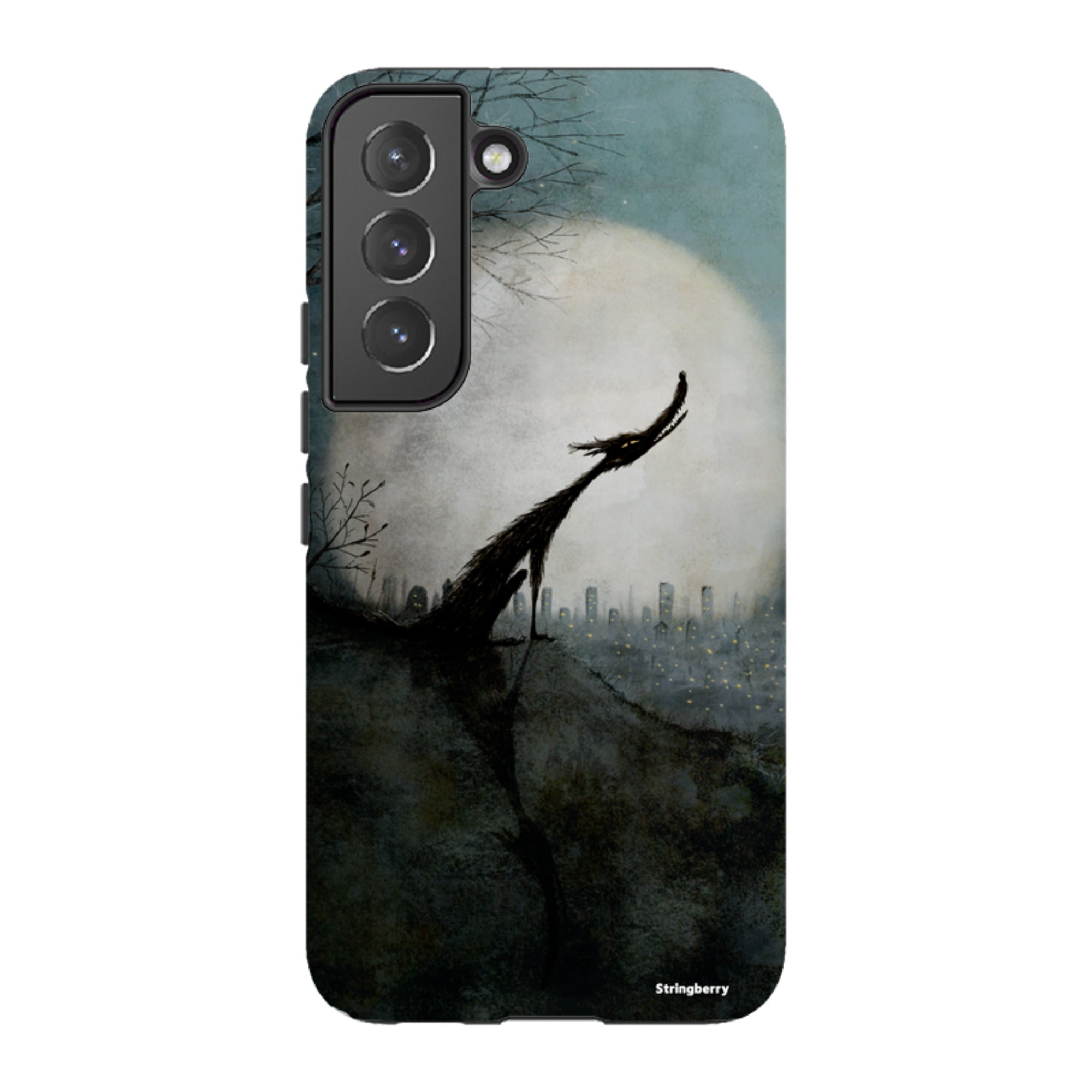 Samsung Tough Case - Wolf Moon By Maja Lindberg