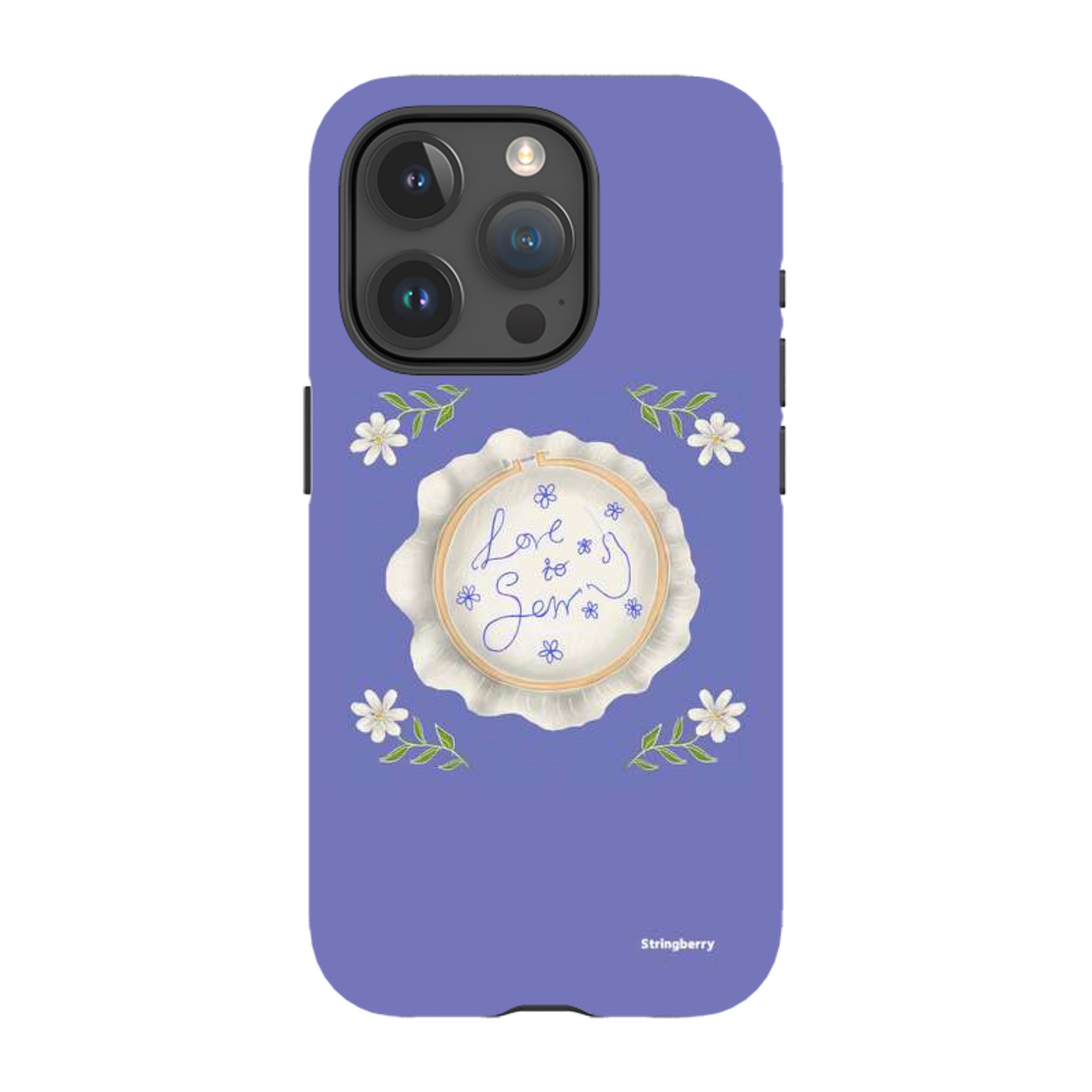 iPhone Tough Case - Love To Sew By Catherine Rowe