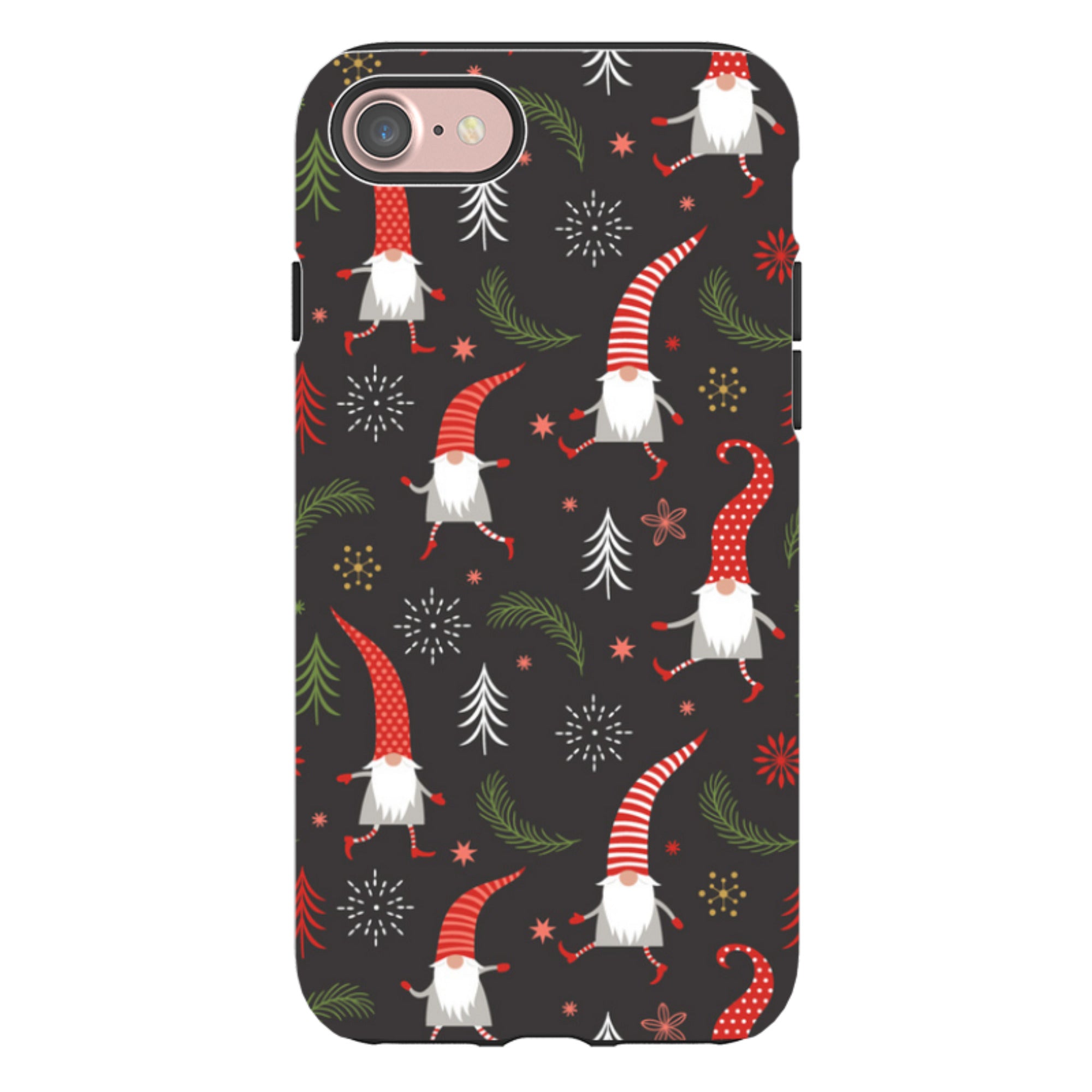 iPhone Tough Case - Merry Xmas Pattern