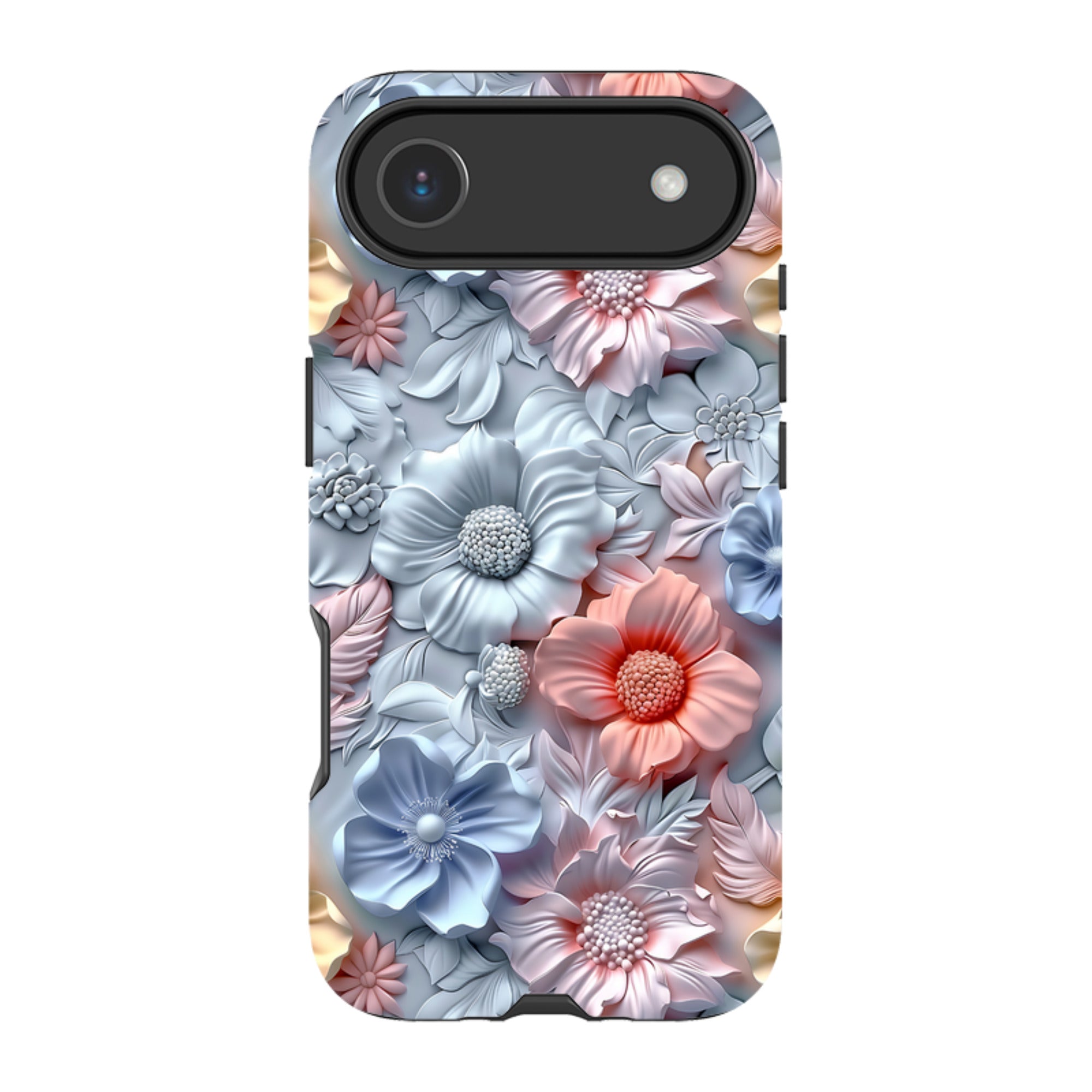iPhone MagSafe Tough Case - Marigold Floral
