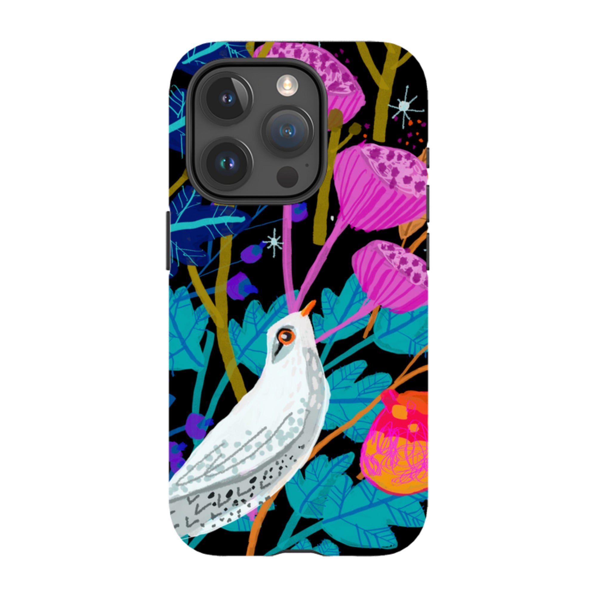 iPhone MagSafe Tough Case -  White Bird By Claire West