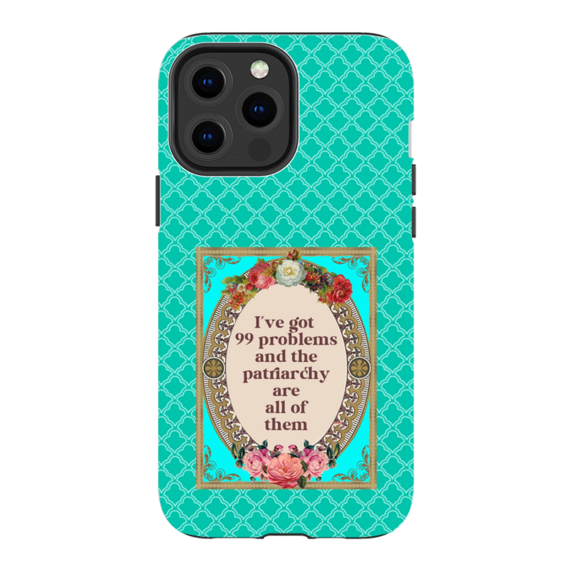 iPhone Tough Case - 99 Problems By Clare Jordan