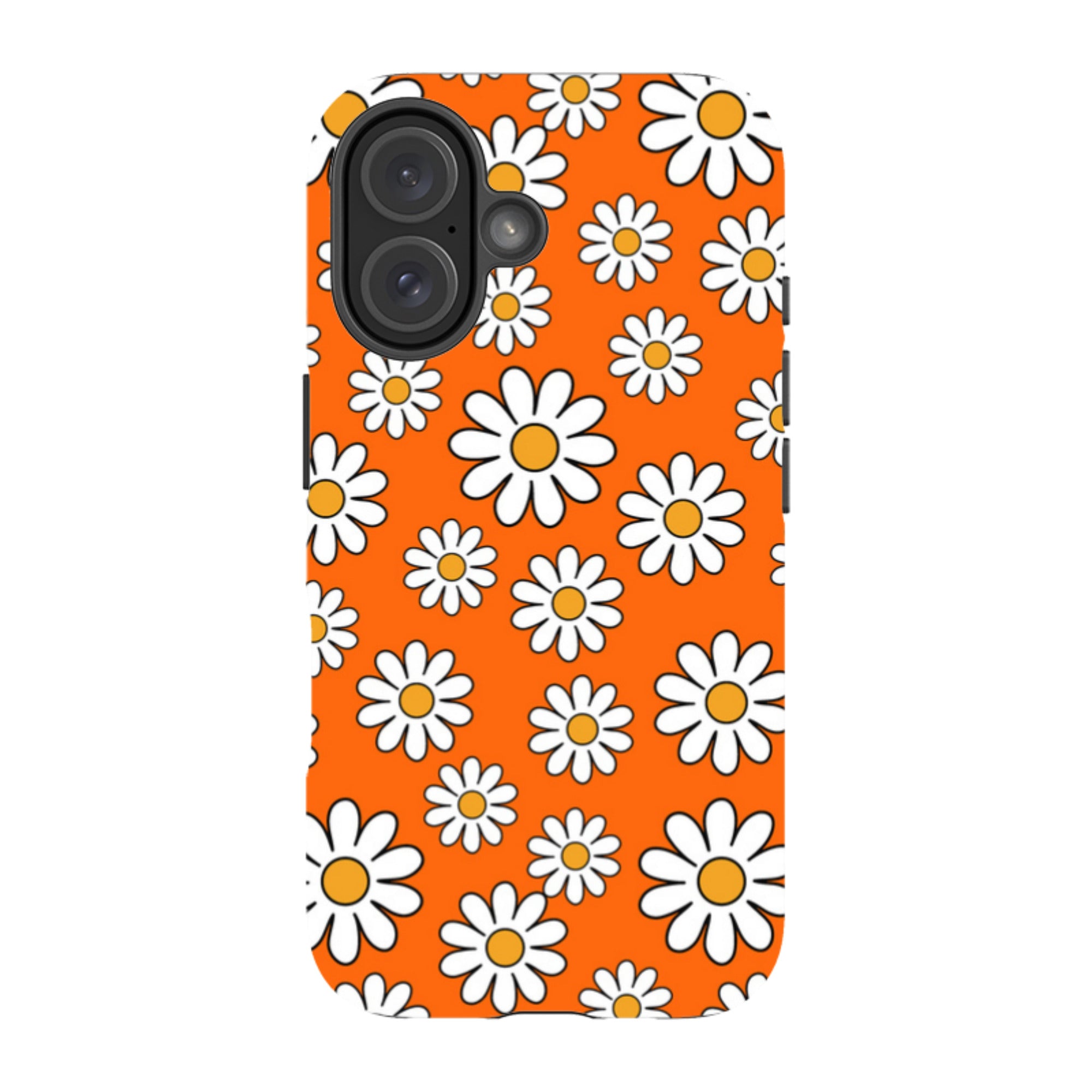 iPhone Tough Case - Orange Daisies