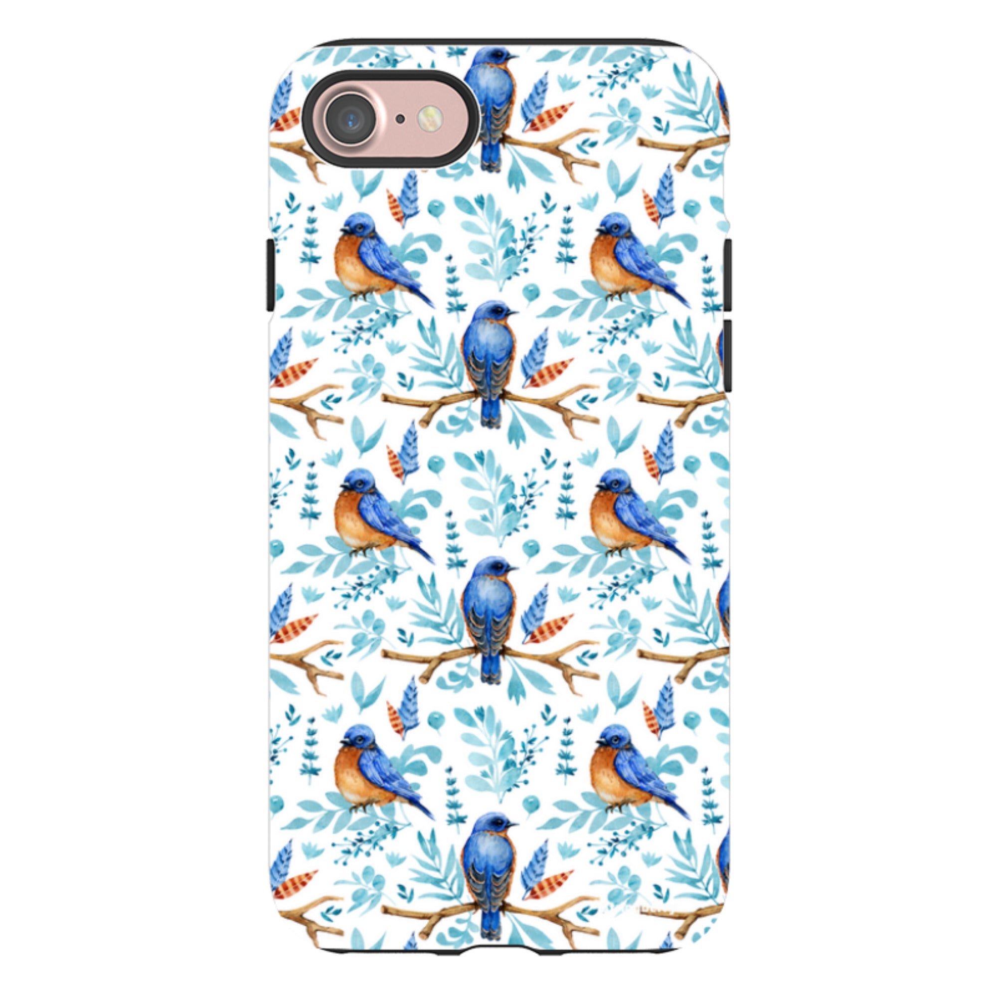 iPhone Tough Case - Bluebirds