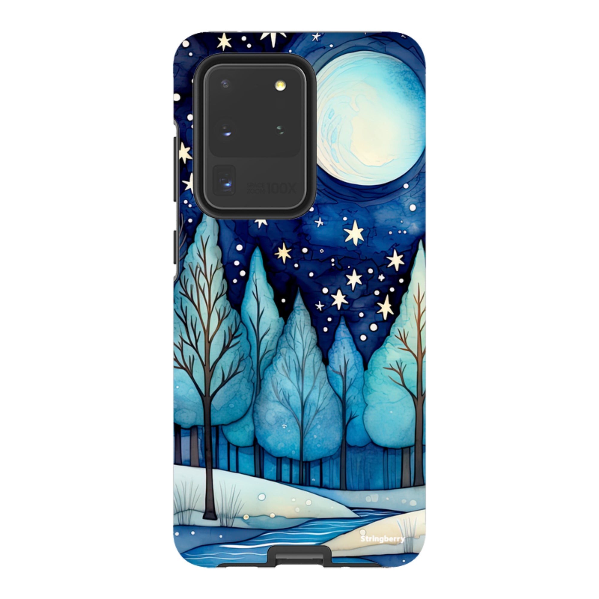 Samsung Tough Case - Blue Ice Canal