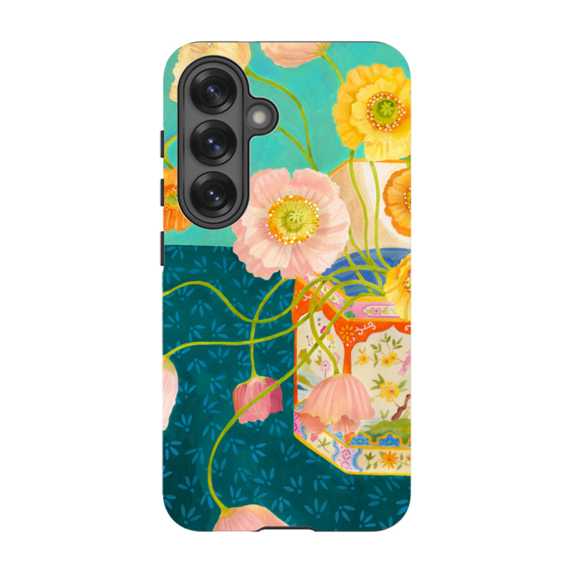Samsung Tough Case - Poppies By Bex Parkin