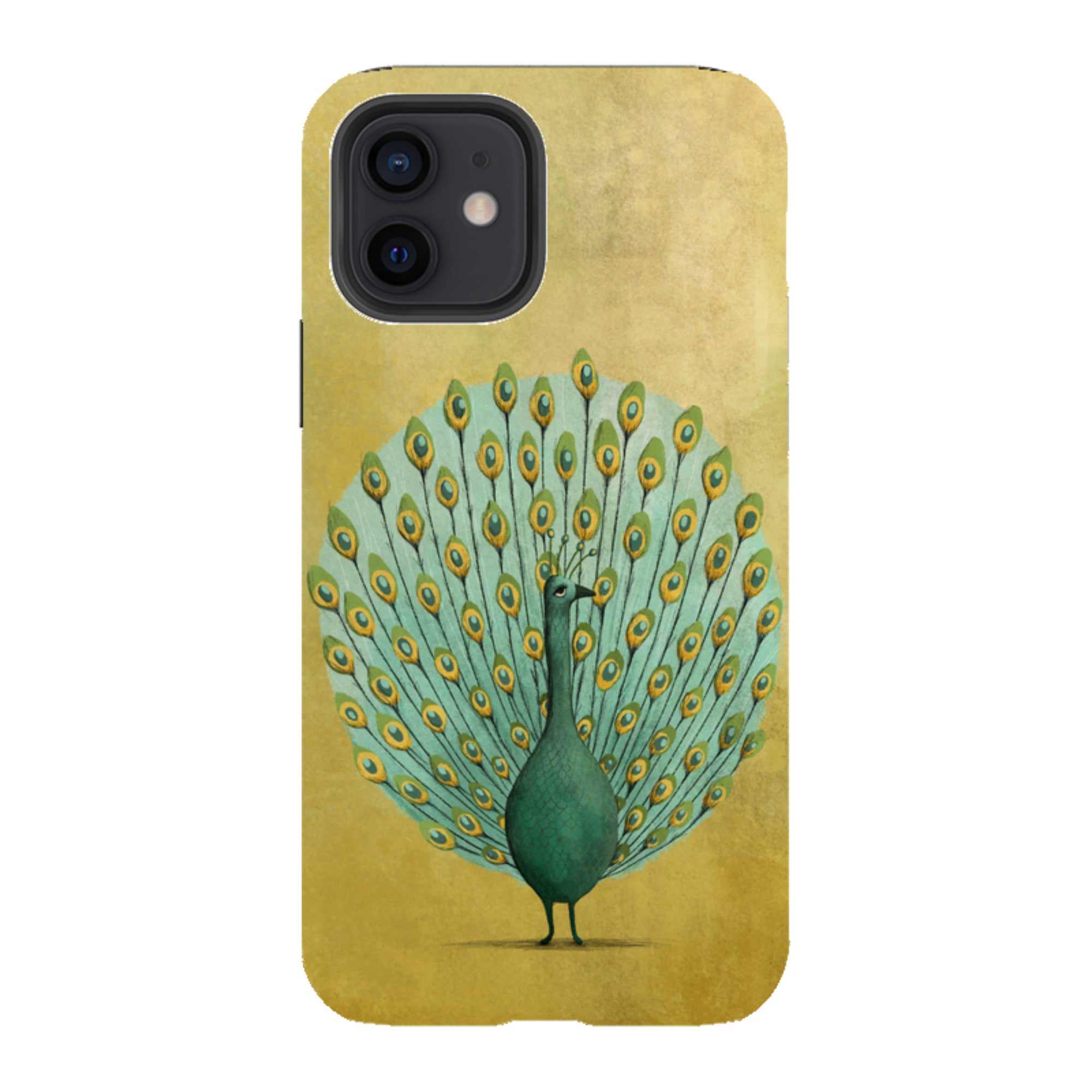 iPhone Tough Case - Peacock By Maja Lindberg