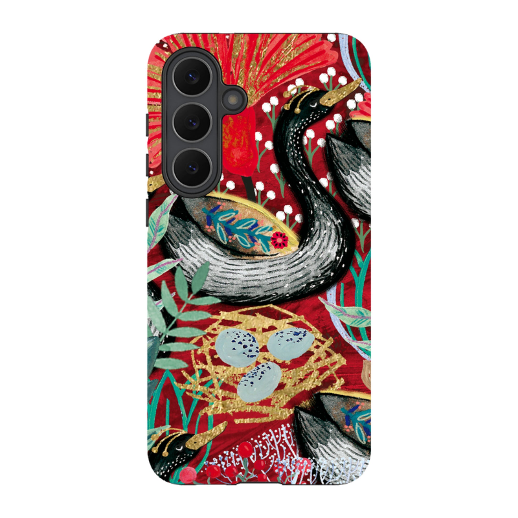 Samsung Tough Case - Eight Geese A Laying By Emma Frances Grant