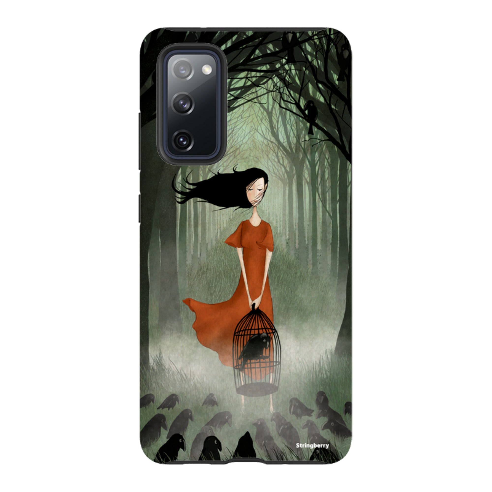 Samsung Tough Case - The Raven Girl By Maja Lindberg