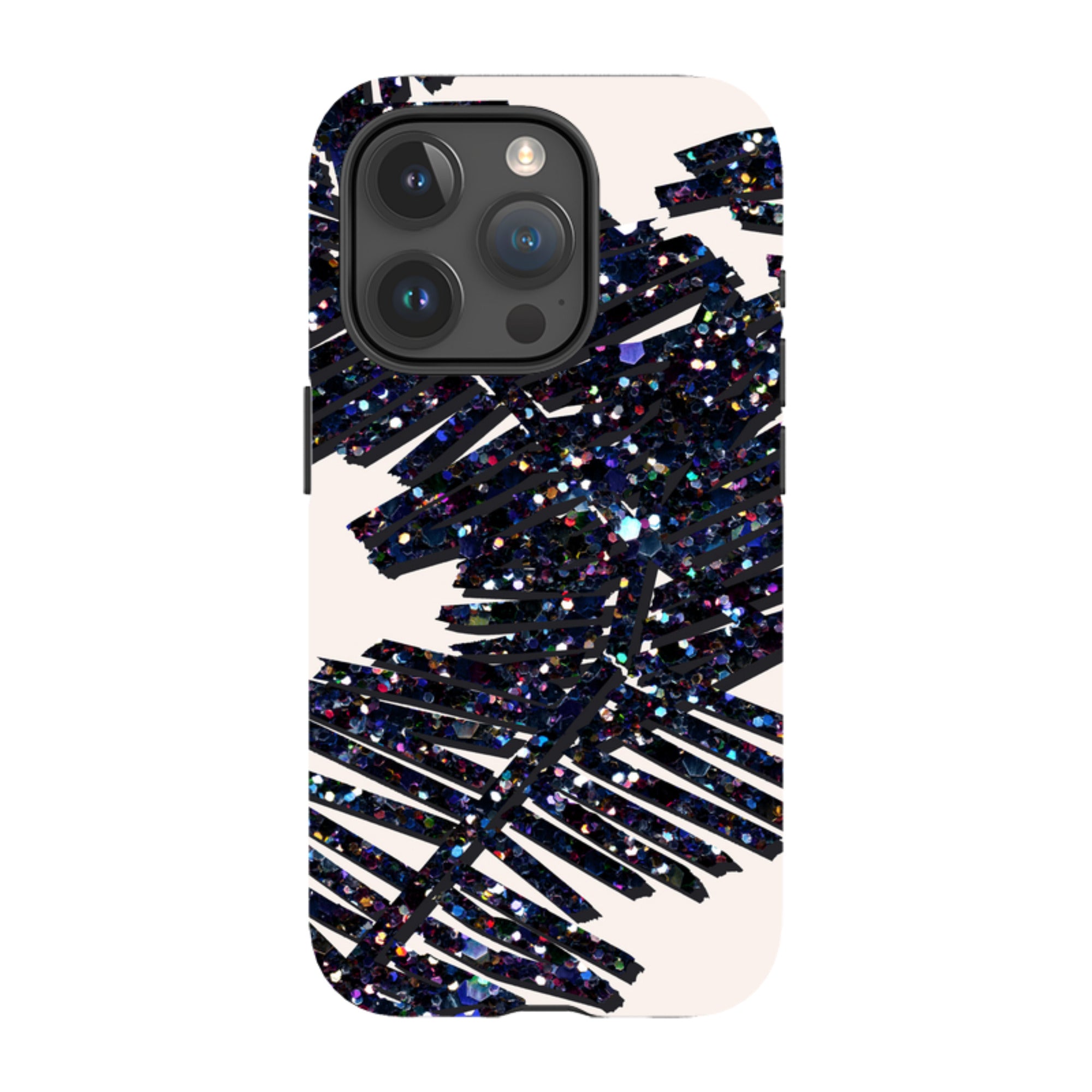 iPhone Tough Case - Night Palm By Kitty Joseph