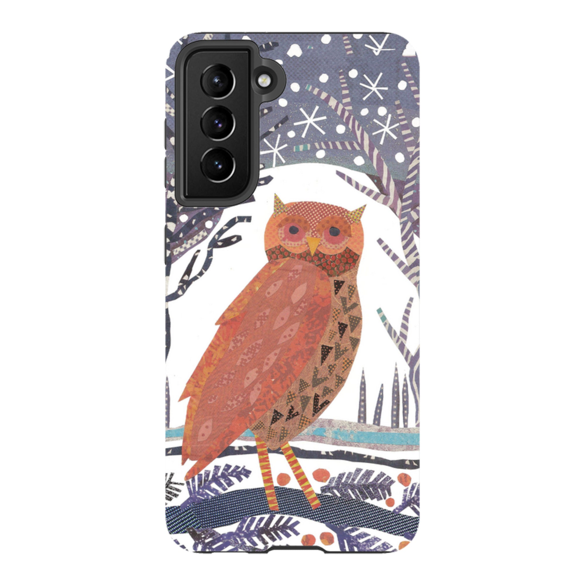 Samsung Tough Case - Winter Owl By Jane Robbins