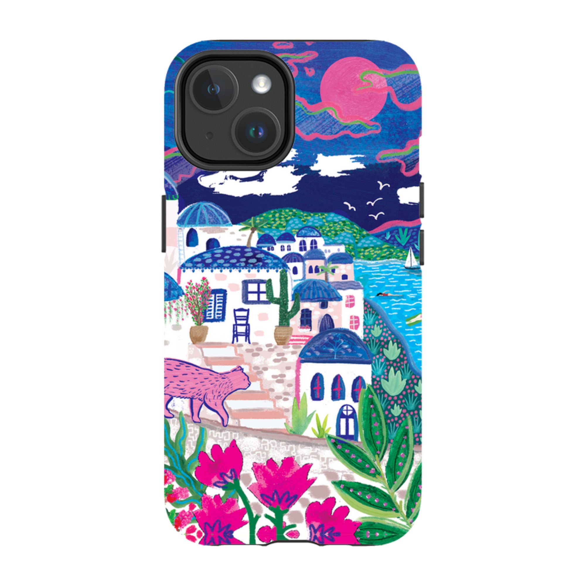 iPhone MagSafe Tough Case - Sapphire Seas III By Emma Frances Grant