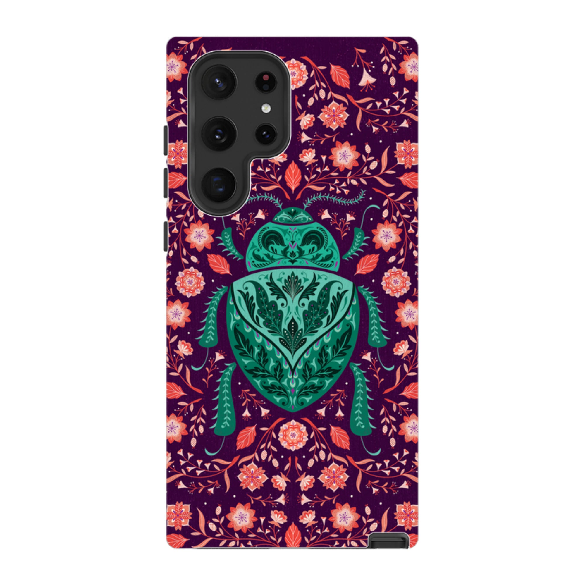 Samsung Tough Case - Beetle By Jenny Zemanek