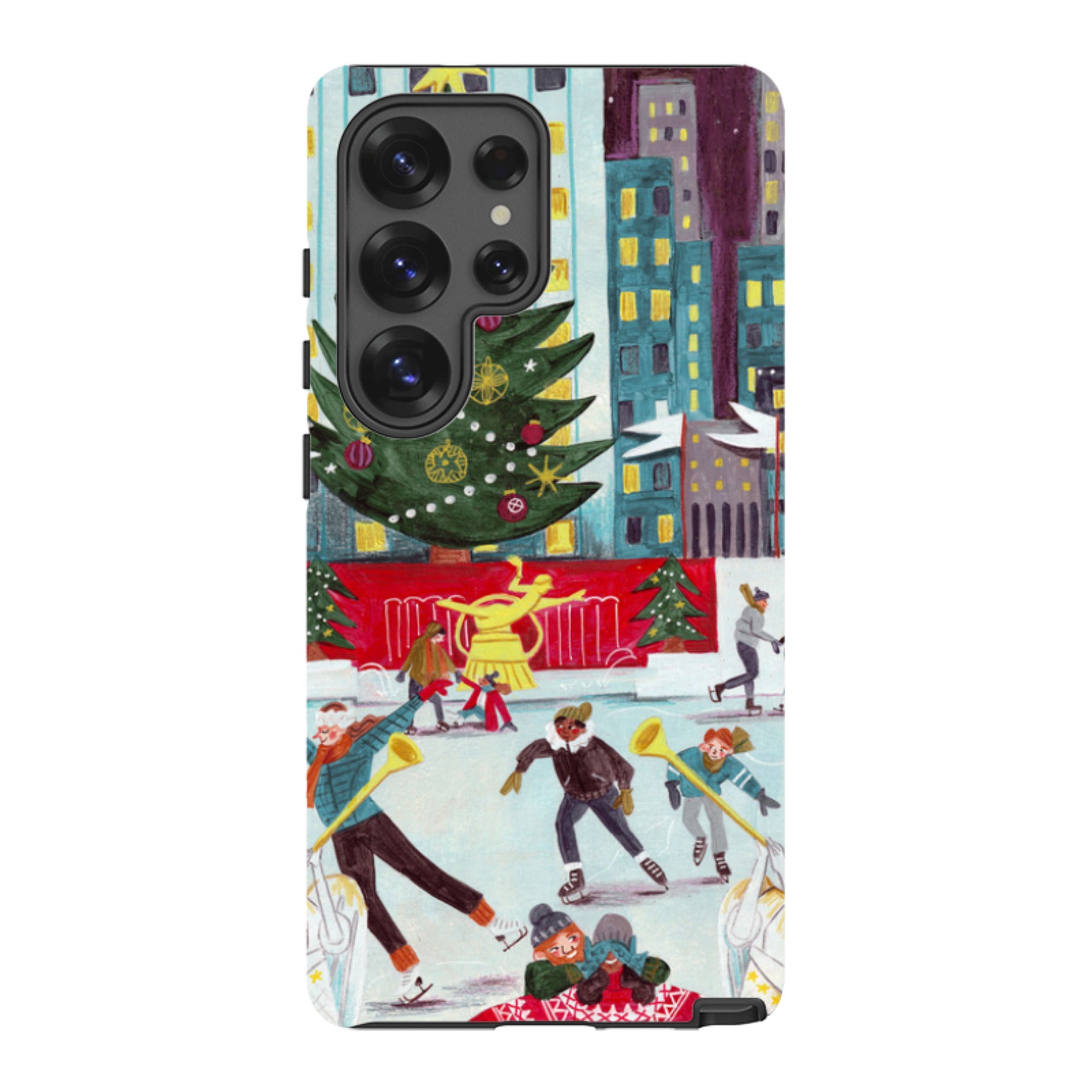 Samsung Tough Case - Xmas In New York By Caroline Bonne Muller