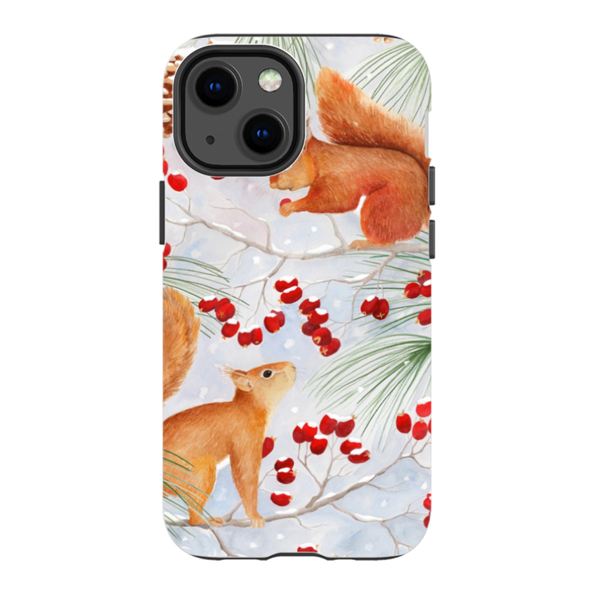 iPhone Tough Case - Red Squirrels By Bex Parkin