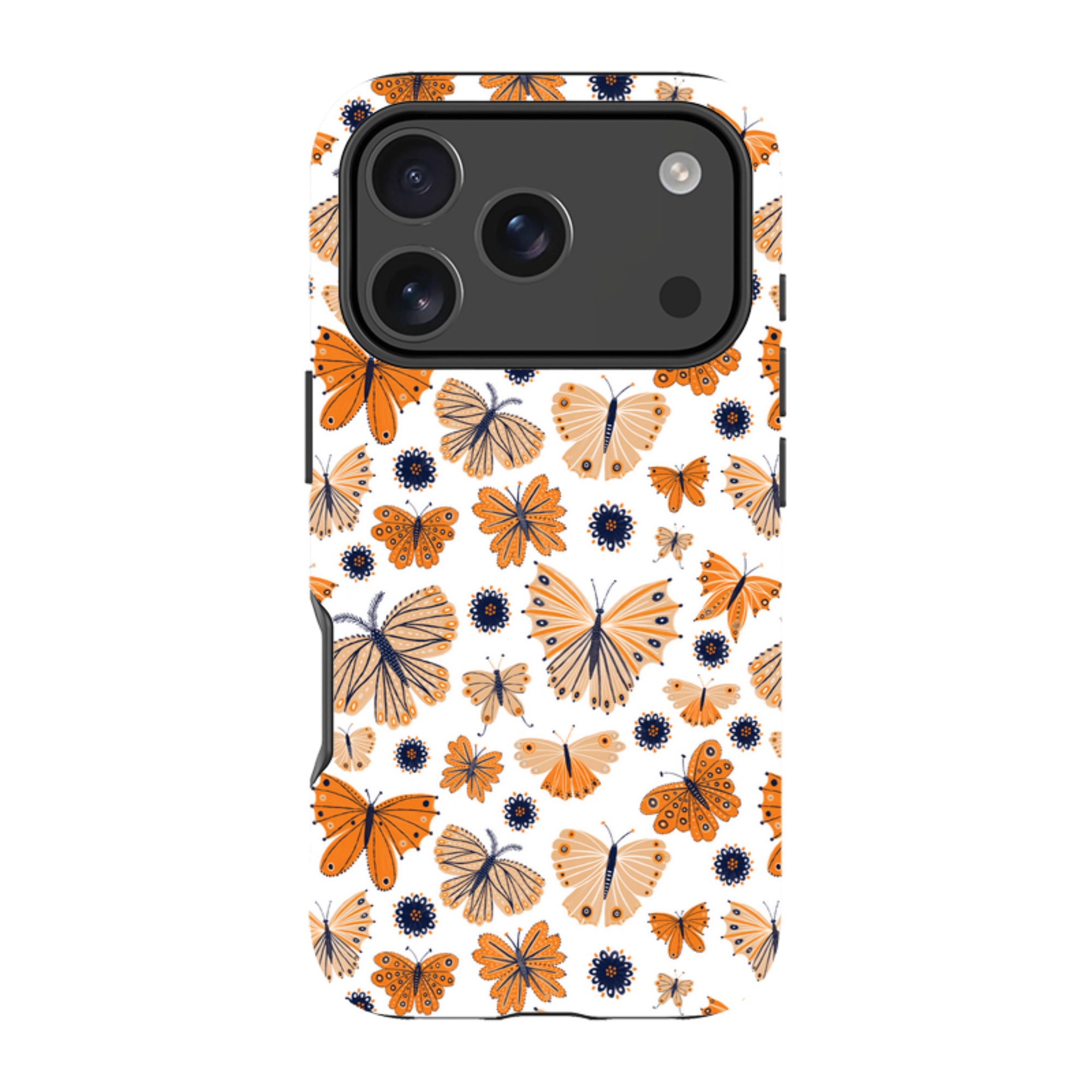 iPhone Tough Case - Butterfly Patterns By Lee Foster Wilson