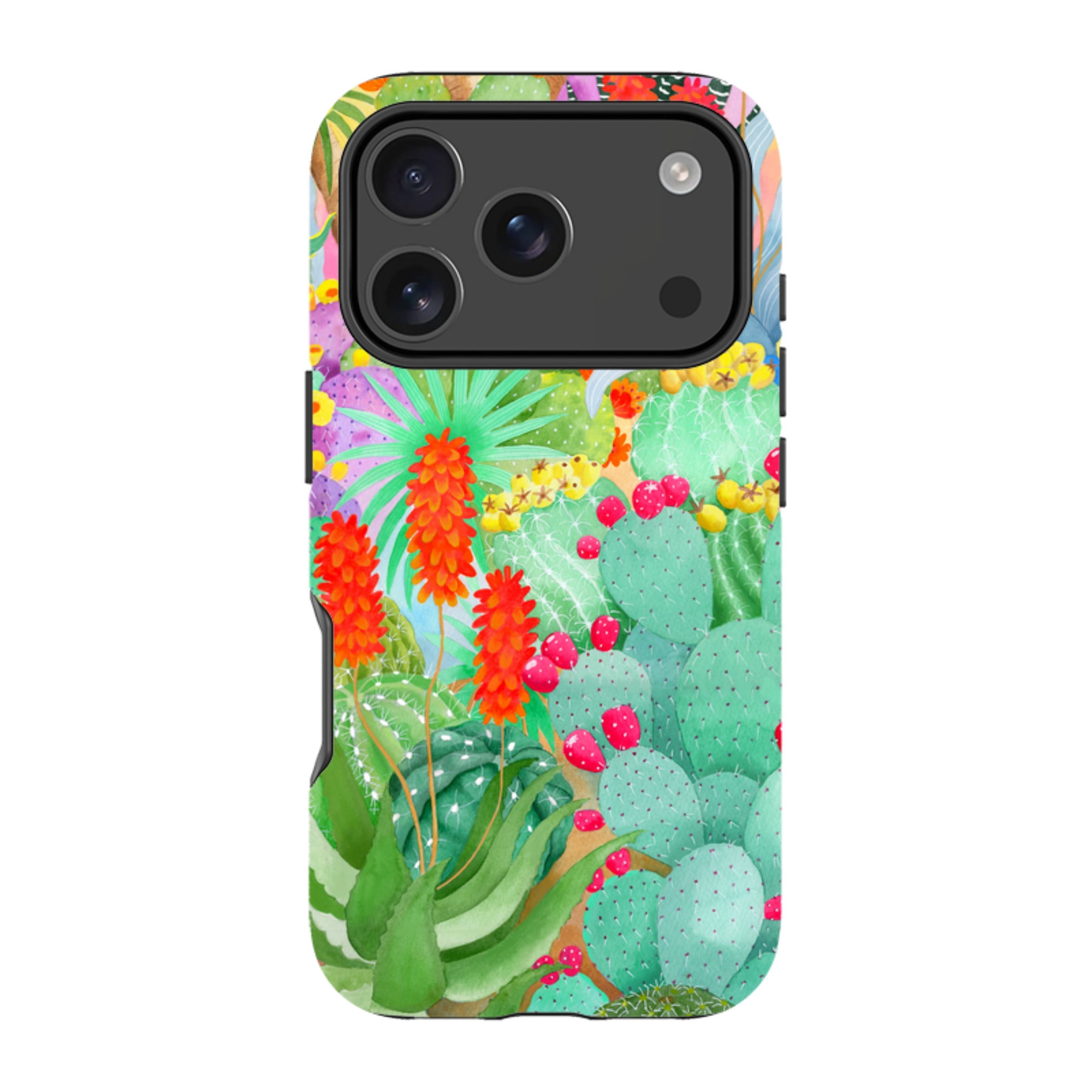 iPhone MagSafe Tough Case -  Cactus By Bex Parkin