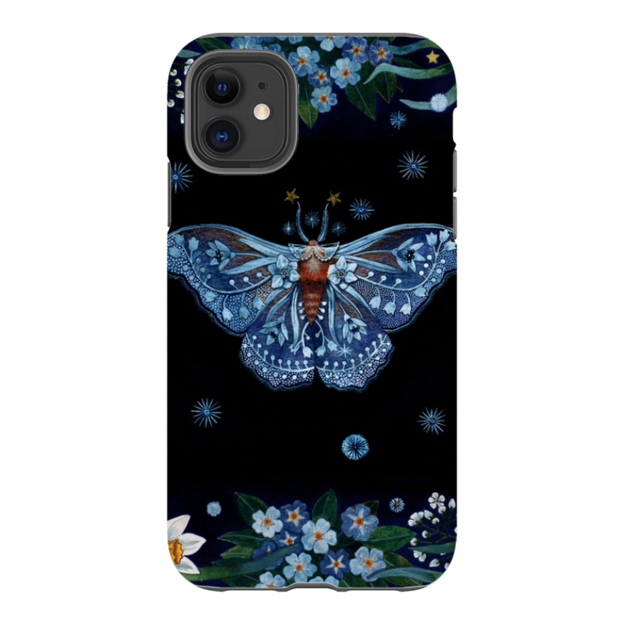 iPhone Tough Case - Night Moth By Maria Matos