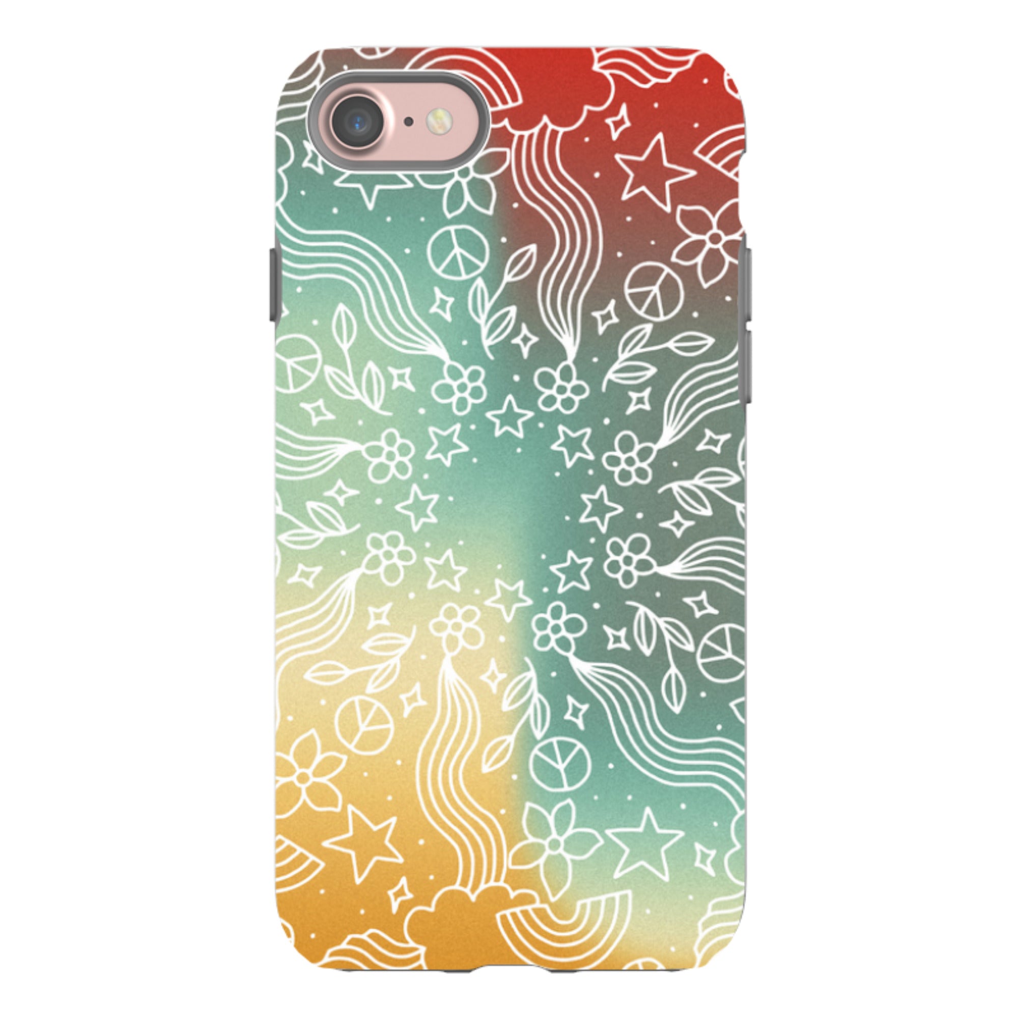iPhone Tough Case - Galaxy Mandala