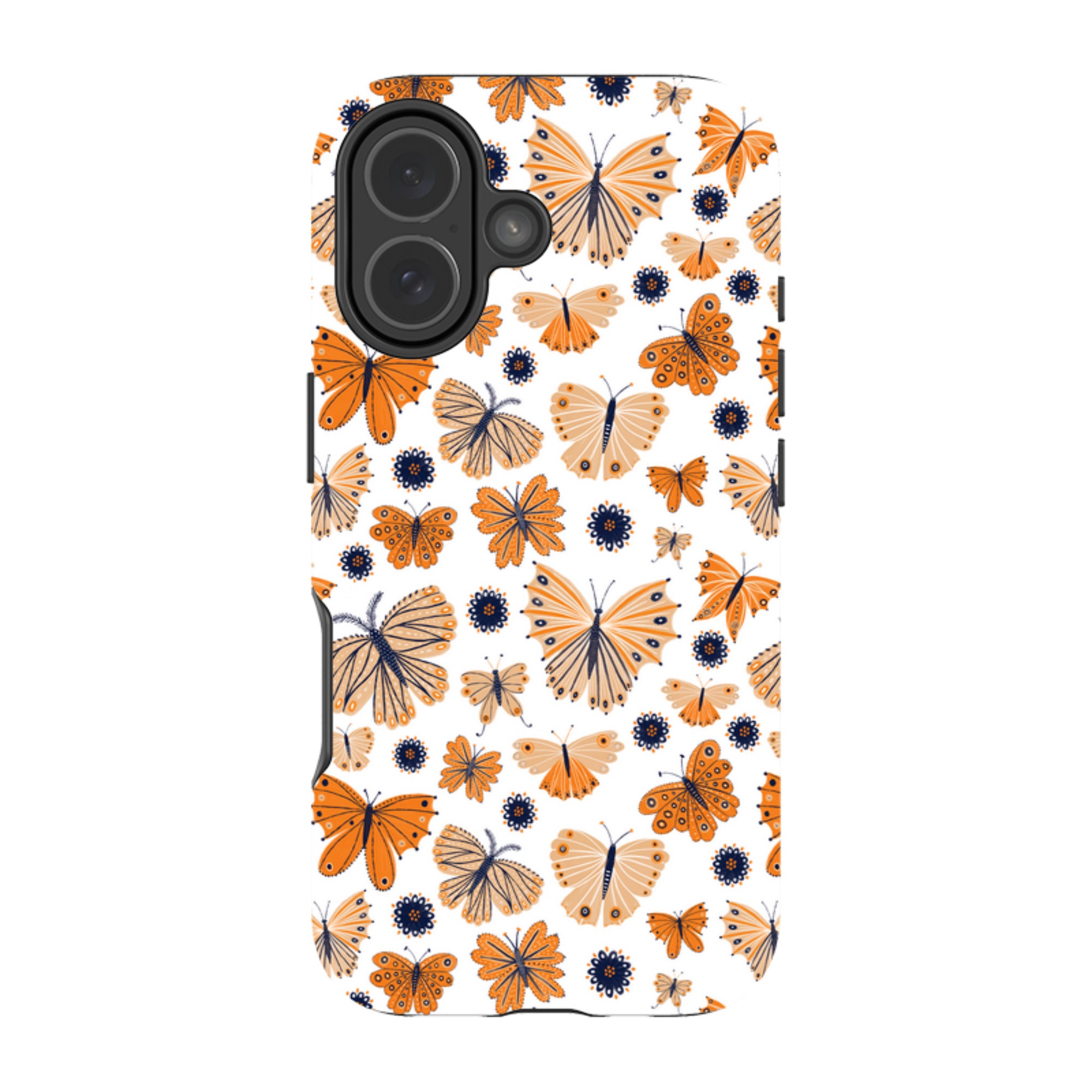 iPhone Tough Case - Butterfly Patterns By Lee Foster Wilson
