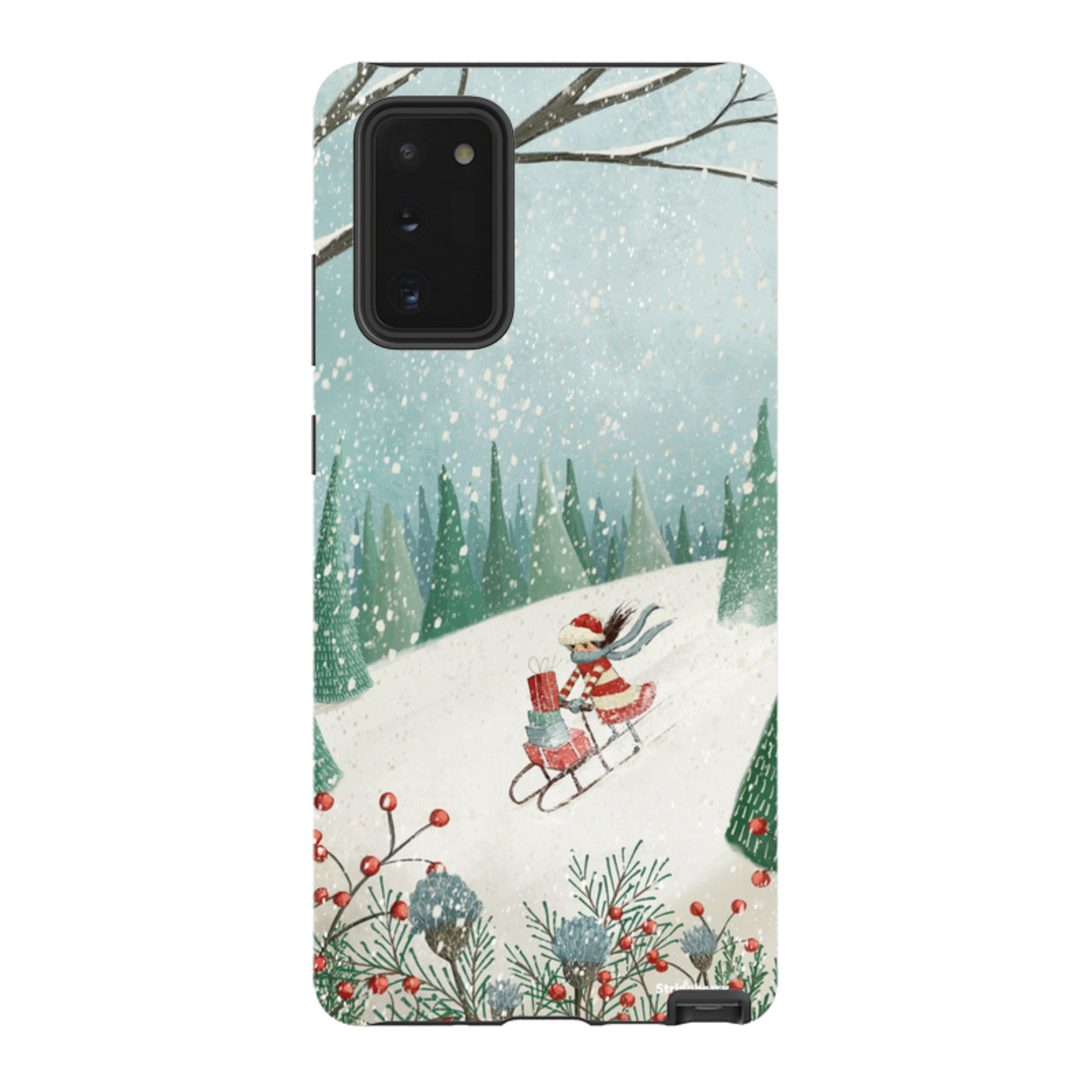 Samsung Tough Case - Sleigh Delivery By Maja Lindberg