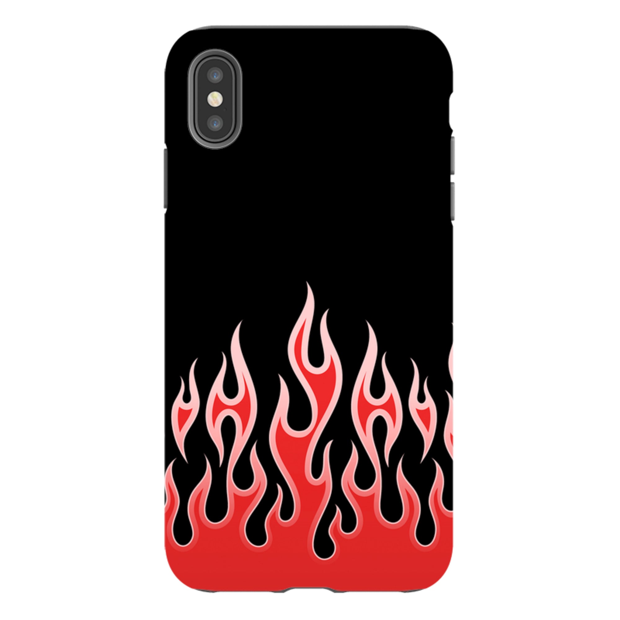 iPhone Tough Case - Red Flames