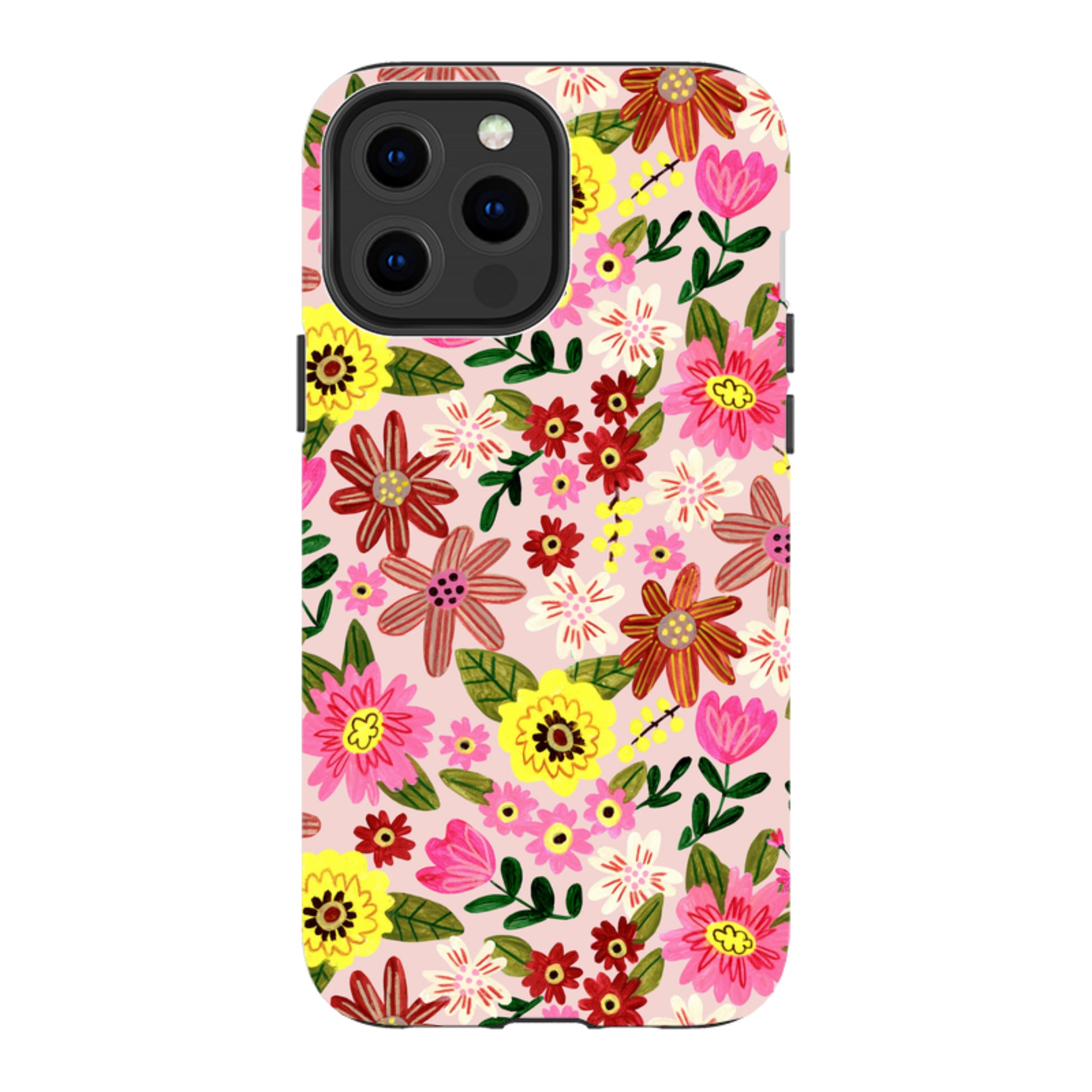 iPhone Tough Case - Spring Floral I By Caroline Bonne Muller