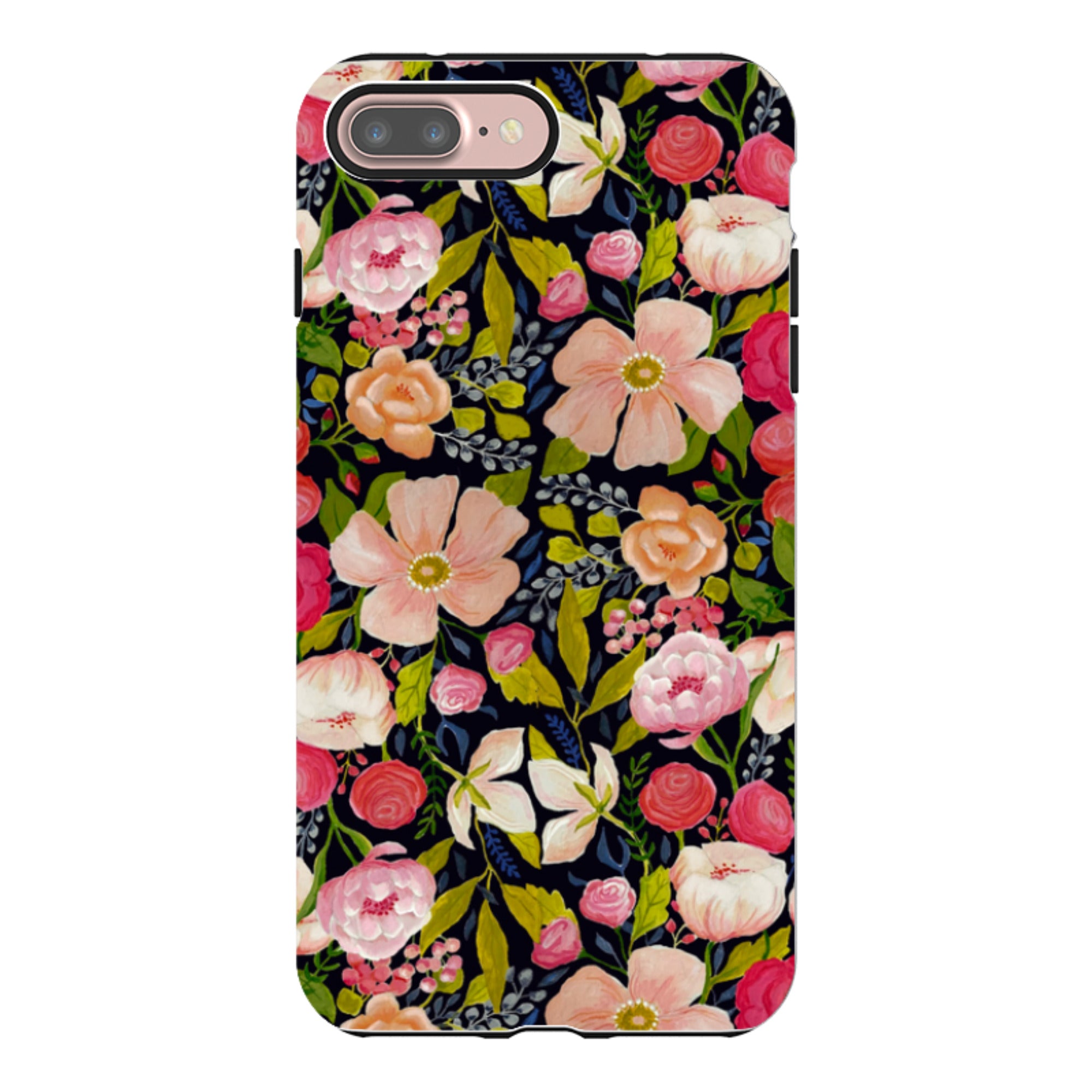 iPhone Tough Case - Vintage Roses By Bex Parkin