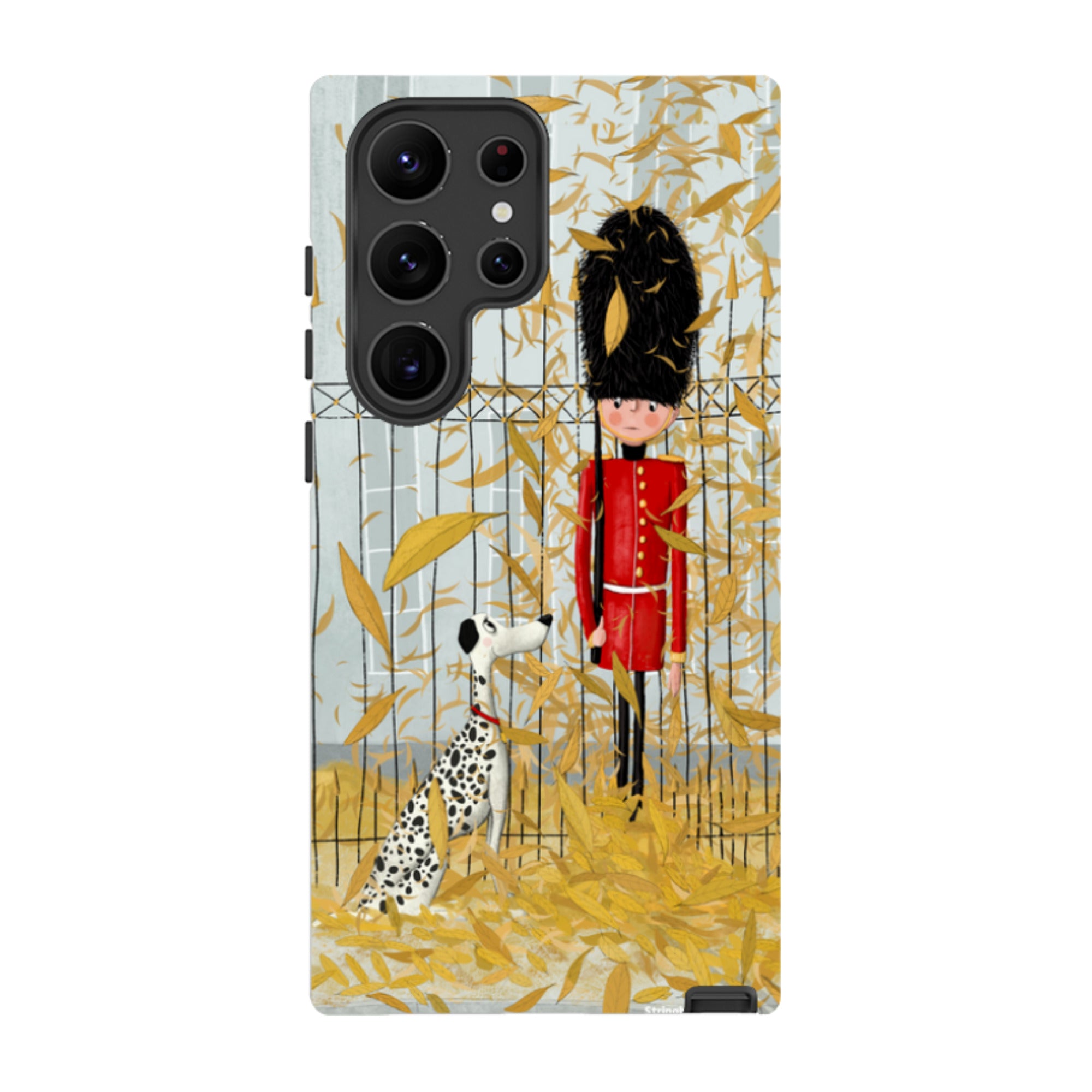 Samsung Tough Case - London In Leaves By Maja Lindberg