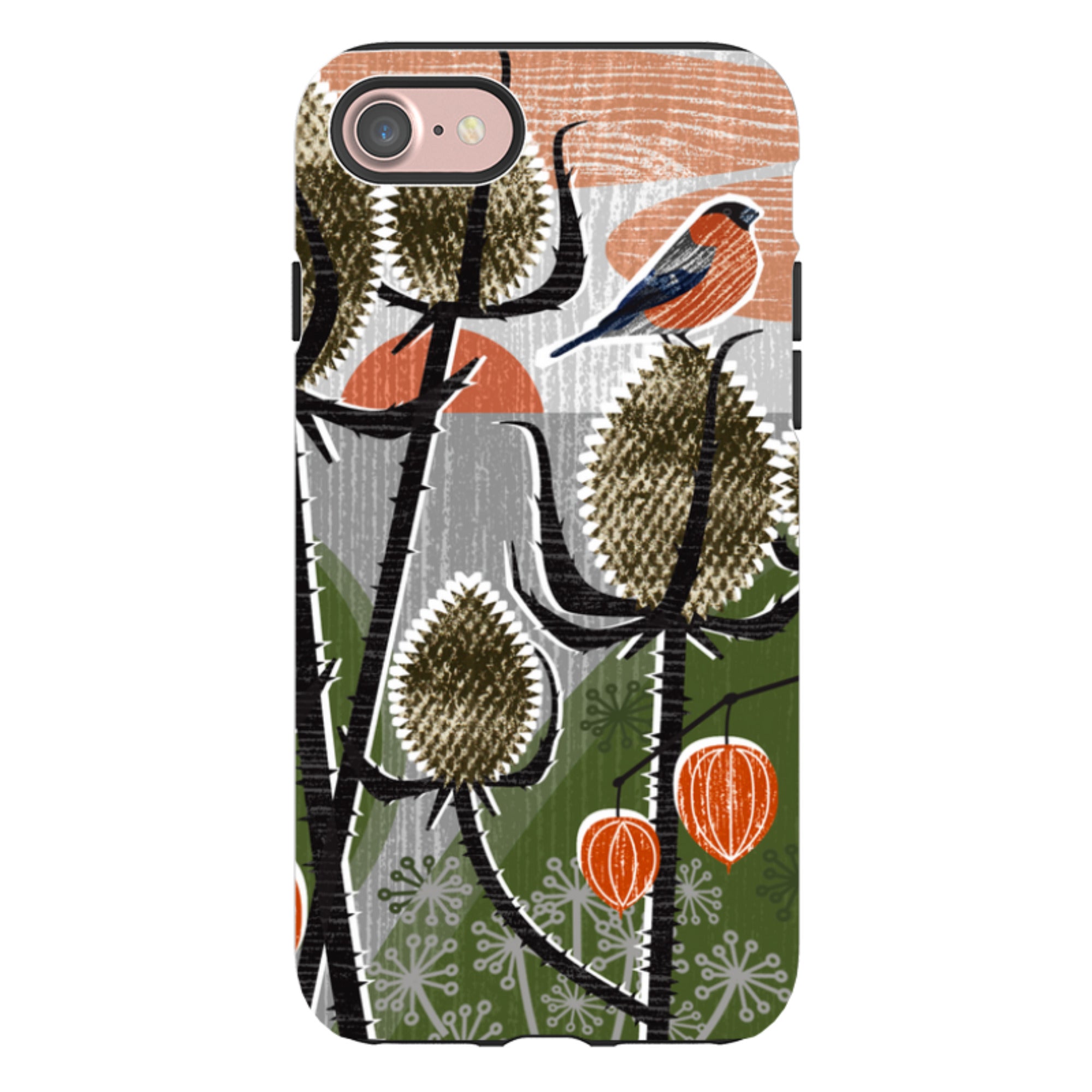 iPhone Tough Case - Thistle By Liane Payne