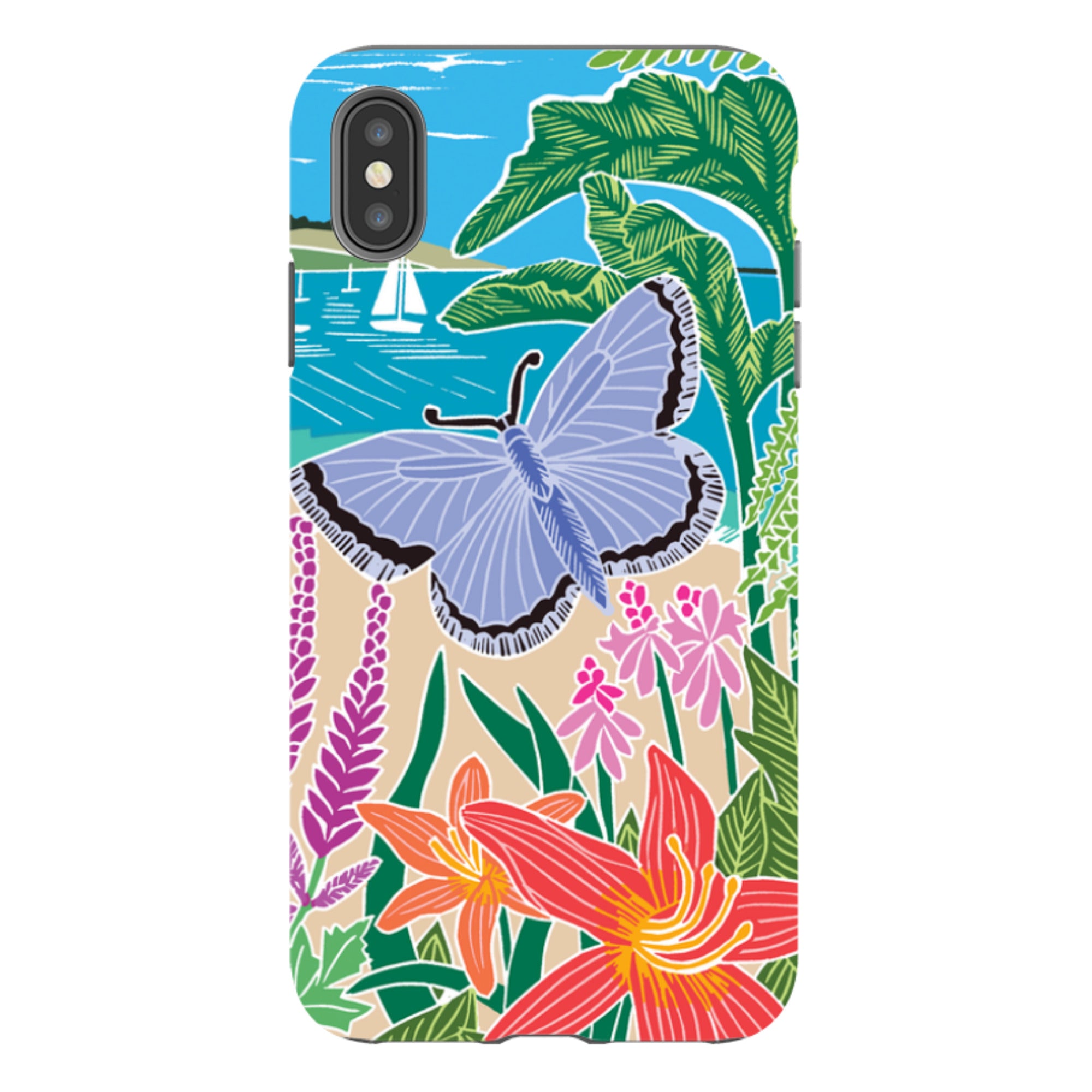 iPhone Tough Case - Trebah Garden By Kate Heiss