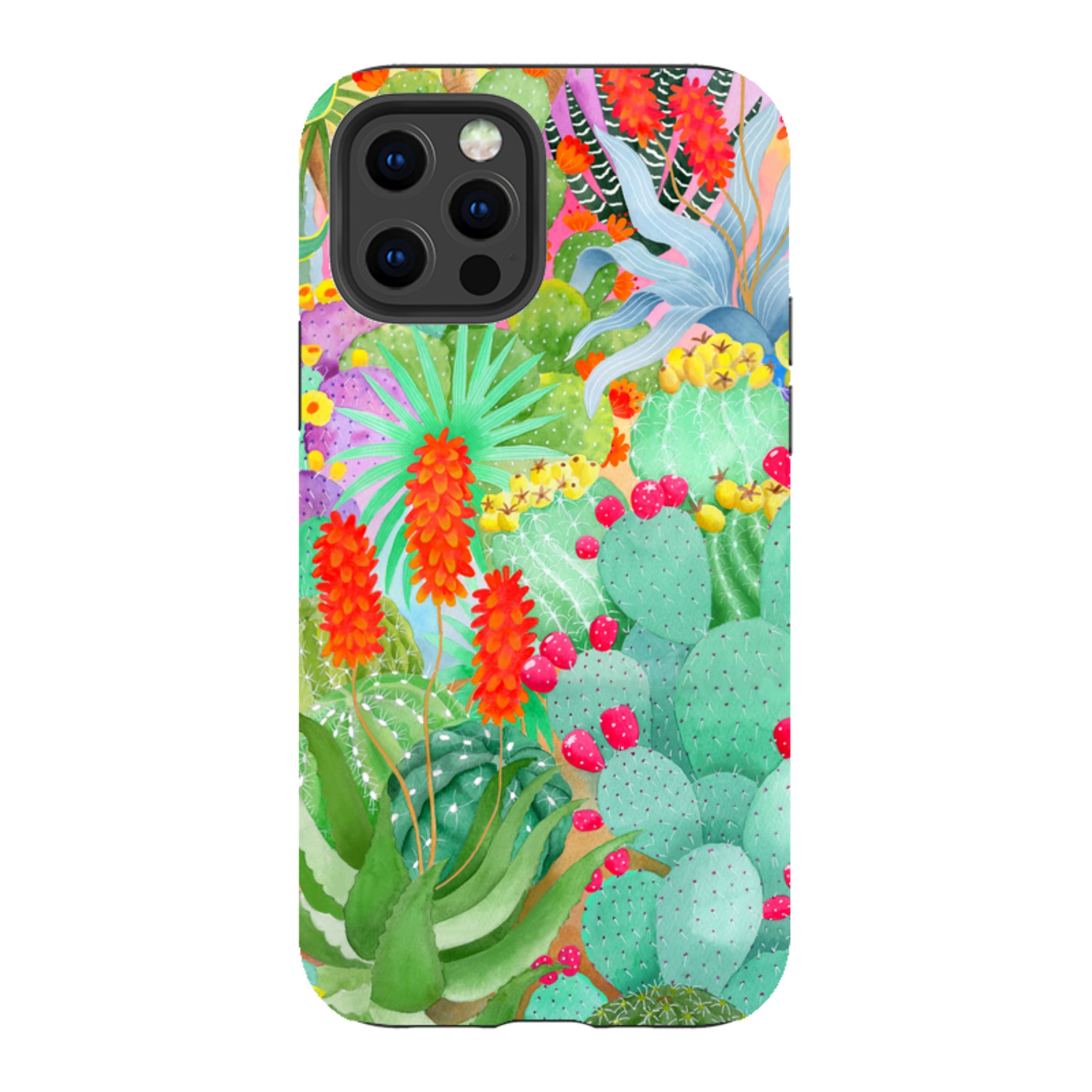 iPhone Tough Case - Cactus By Bex Parkin