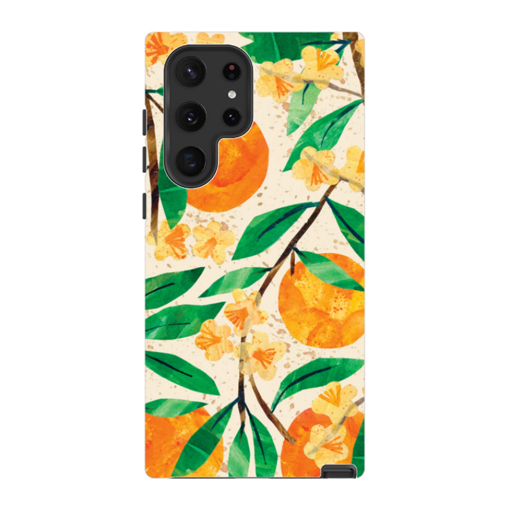 Samsung Tough  Case - Orange Blossom By Tracey English