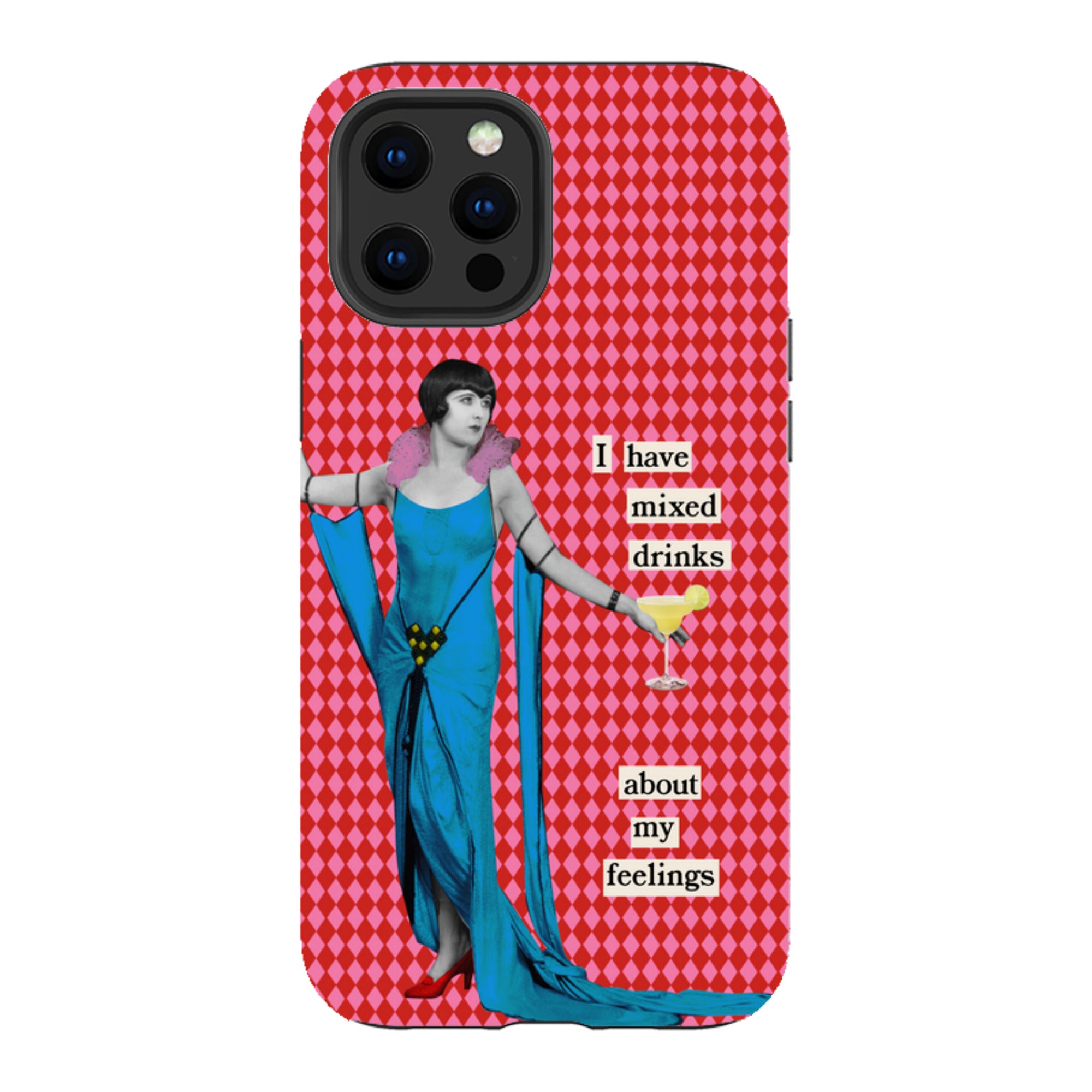 iPhone Tough Case - Mixed Drinks By Clare Jordan