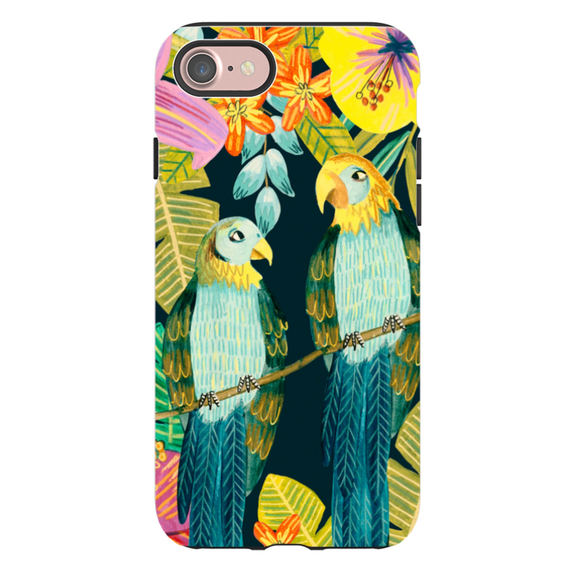 iPhone Tough Case - Papegaai By Caroline Bonne Muller