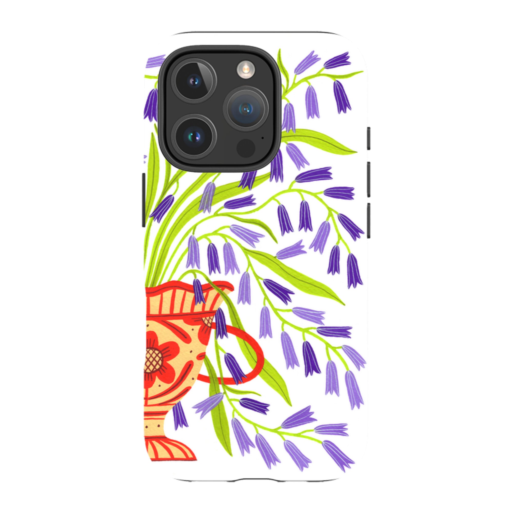 iPhone Tough Case - Bluebells By Madalina Andronic