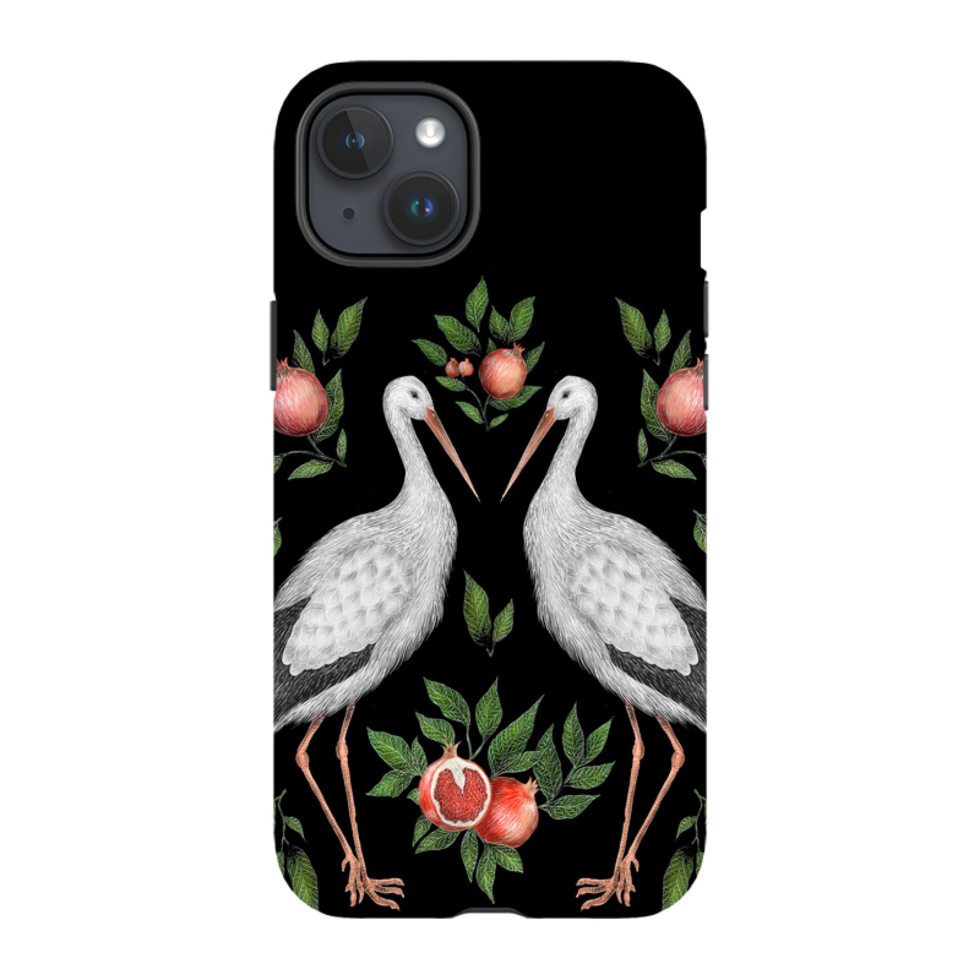 iPhone Tough Case - Storks By Catherine Rowe